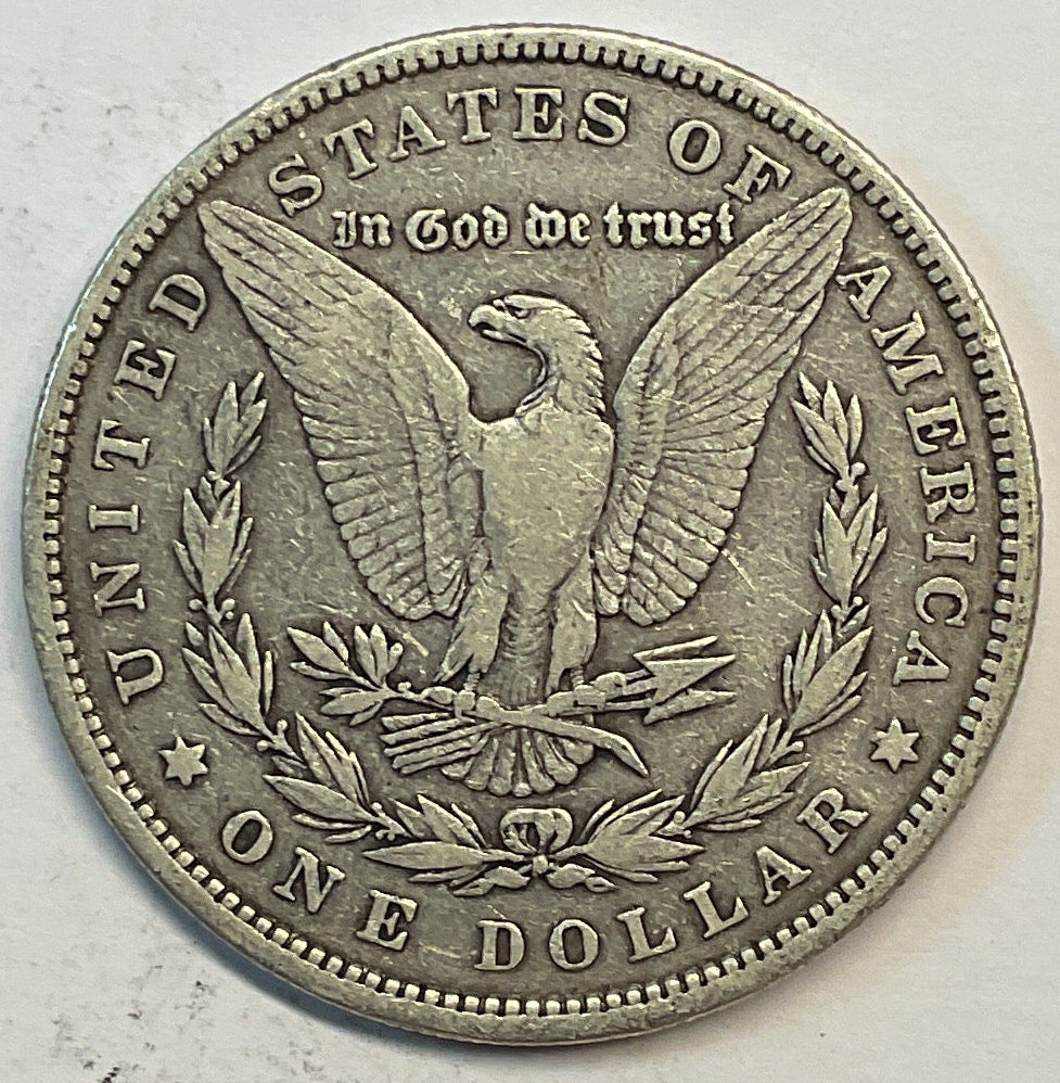 1880 Morgan Dollar, Fine Circulated Coin, Store #DR0857