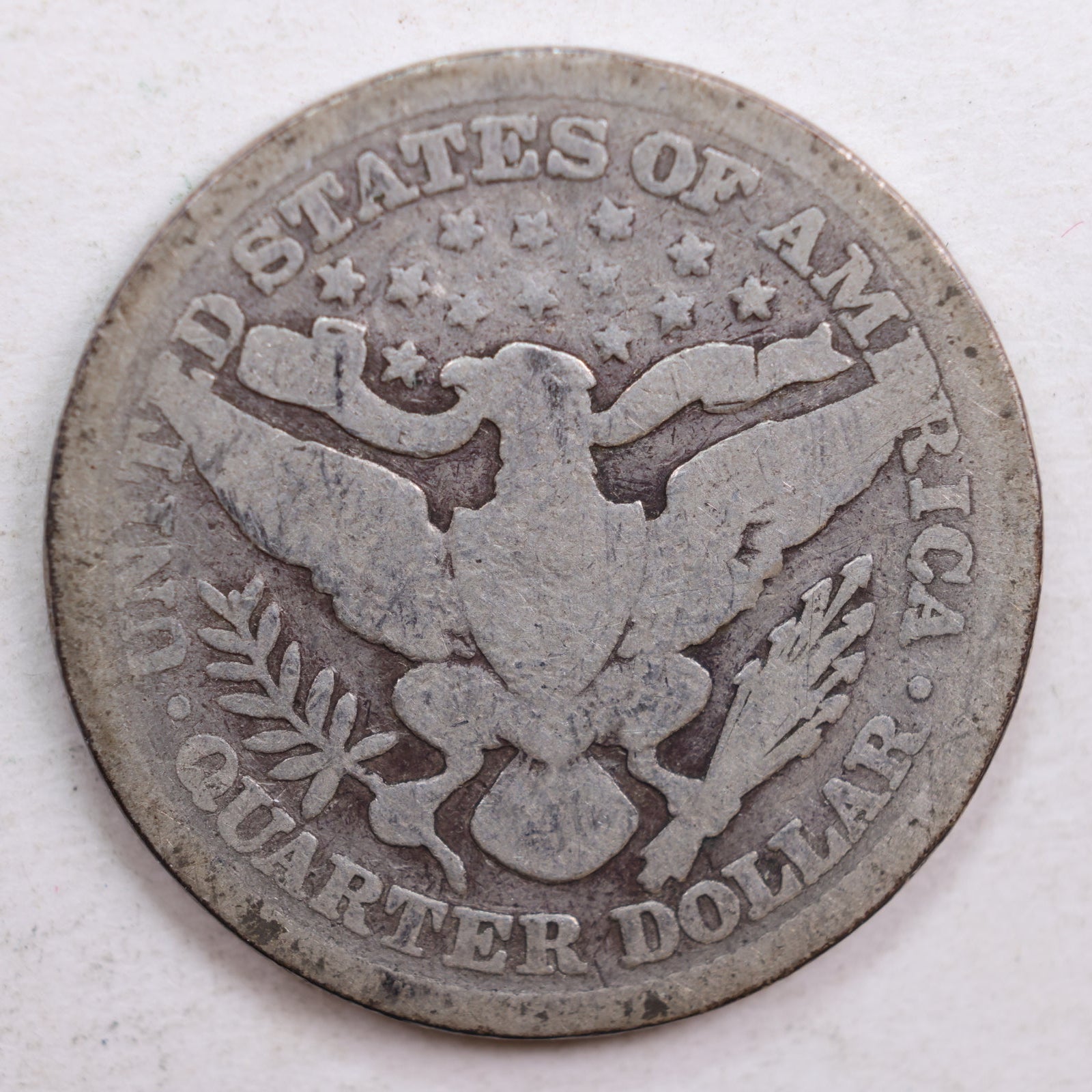 1897 Barber Quarter, Good Circulated Coin, Store #QR636