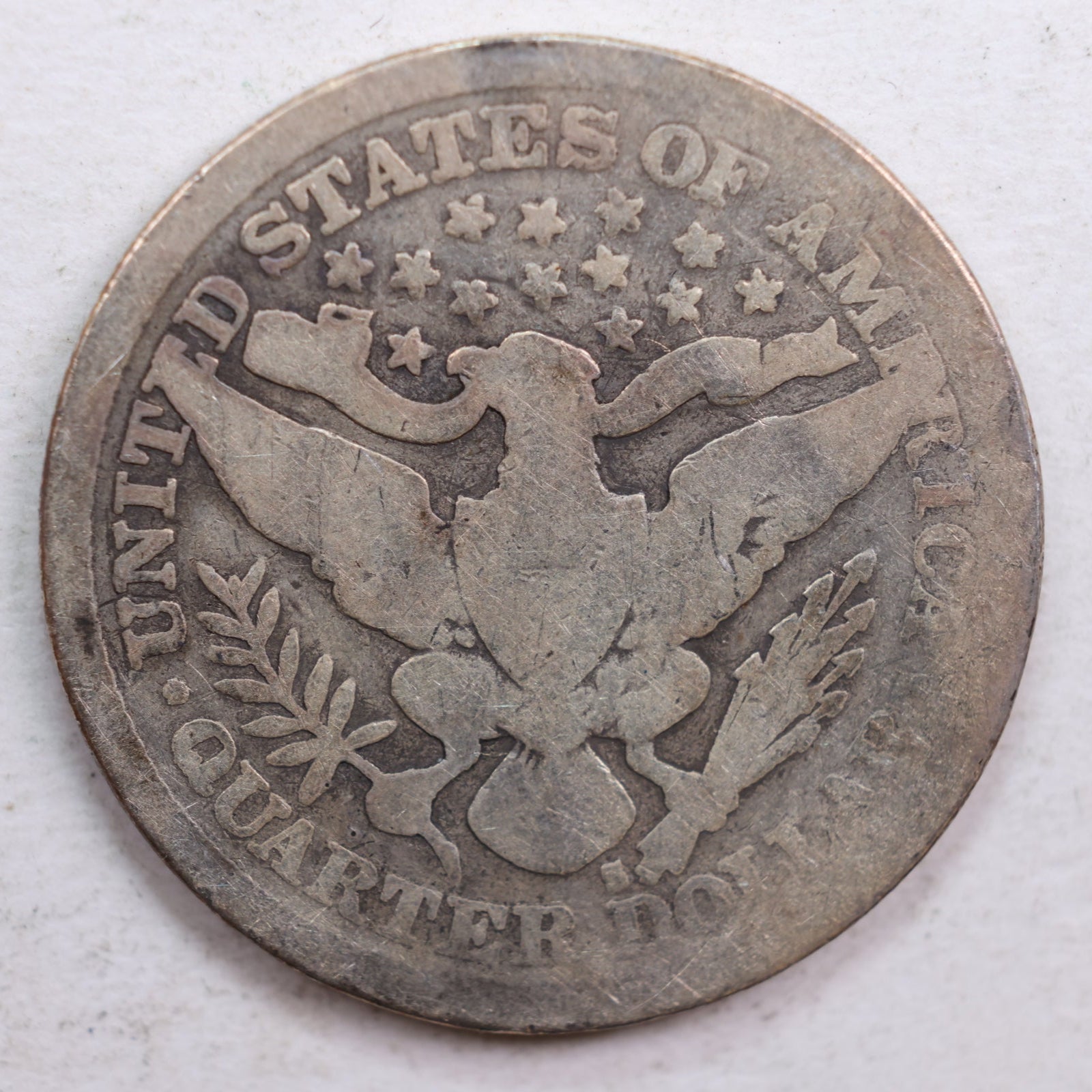 1897-S Barber Quarter, Good Circulated Coin, Store #QR646