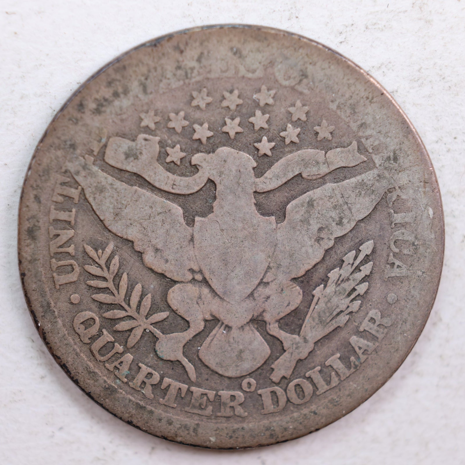 1899-O Barber Quarter, About Good Circulated Coin, Store #QR660