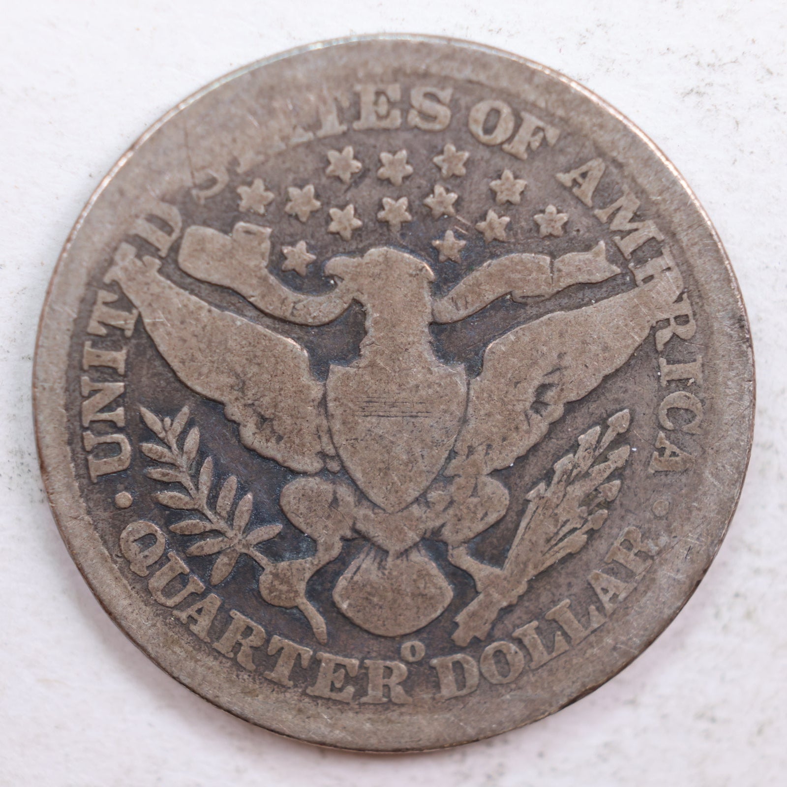 1899-O Barber Quarter, Good Circulated Coin, Store #QR661