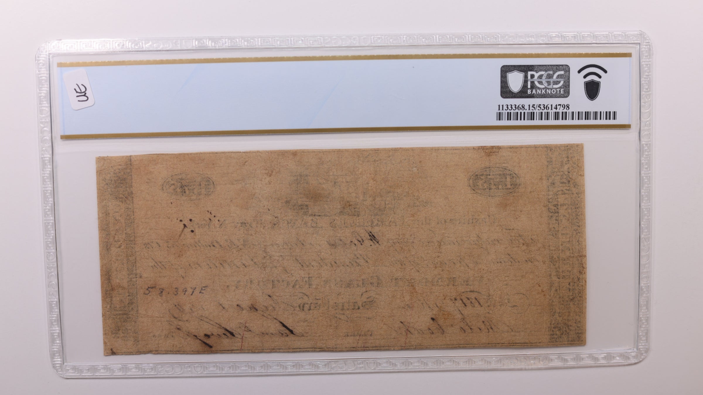 1814 $1.75, Salisbury, Vermont, Obsolete Currency, PCGS Fine-15, Store #GVT005.