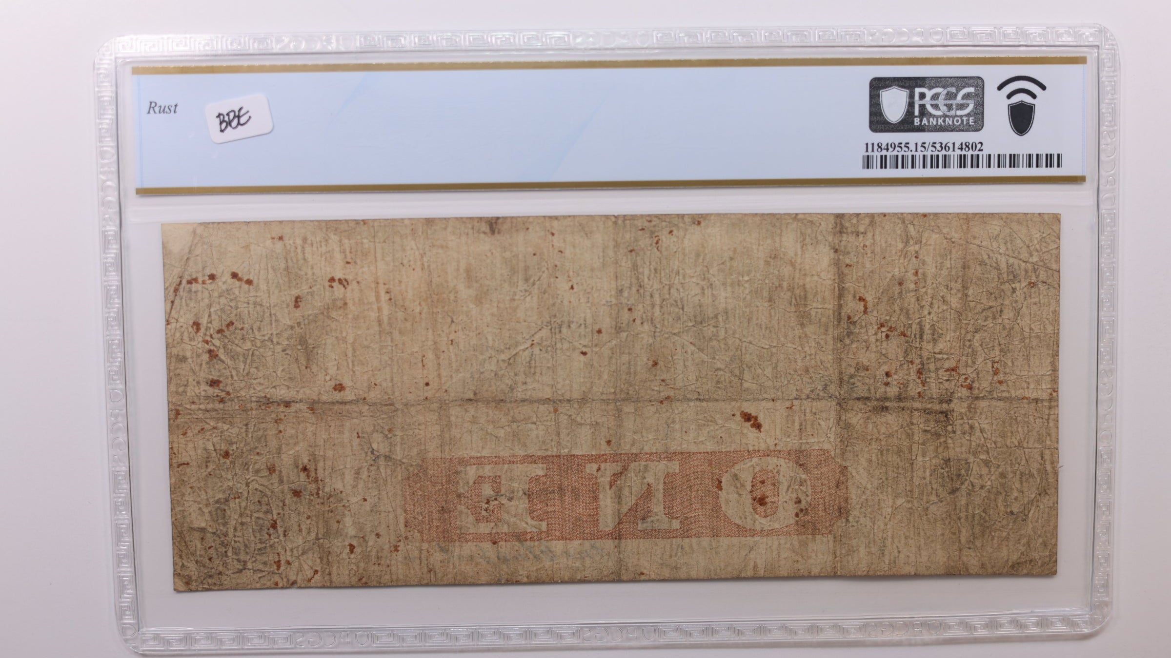 1861 $1, Charleston Virginia, Obsolete Currency, PCGS Fine-15, Store #GVA025.