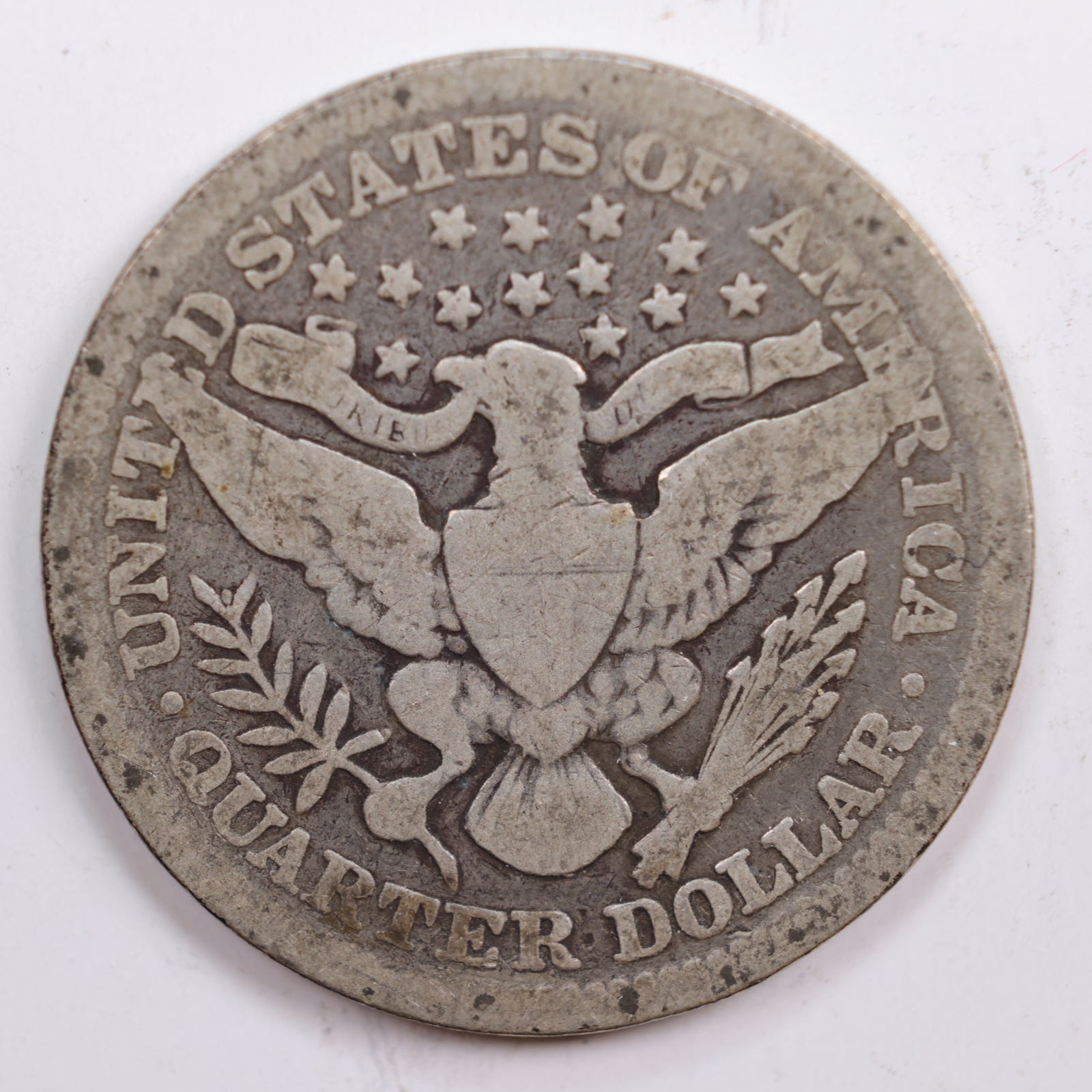 1902 Barber Quarter, Good Circulated Coin, Store #QR678