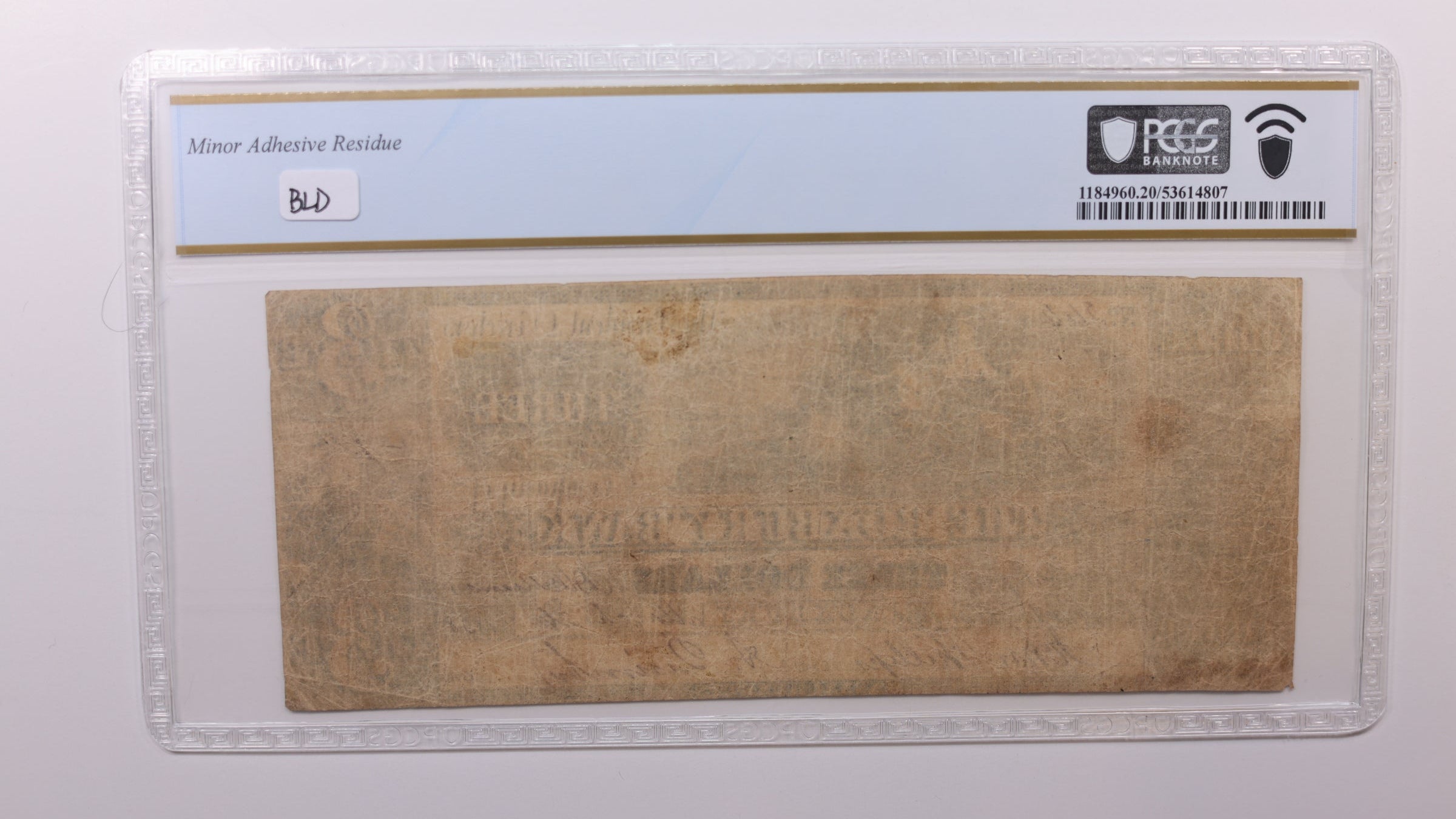 1838 $3, Roxbury, Massachusetts. Obsolete Currency, PCGS VF20, Store #GMA017.