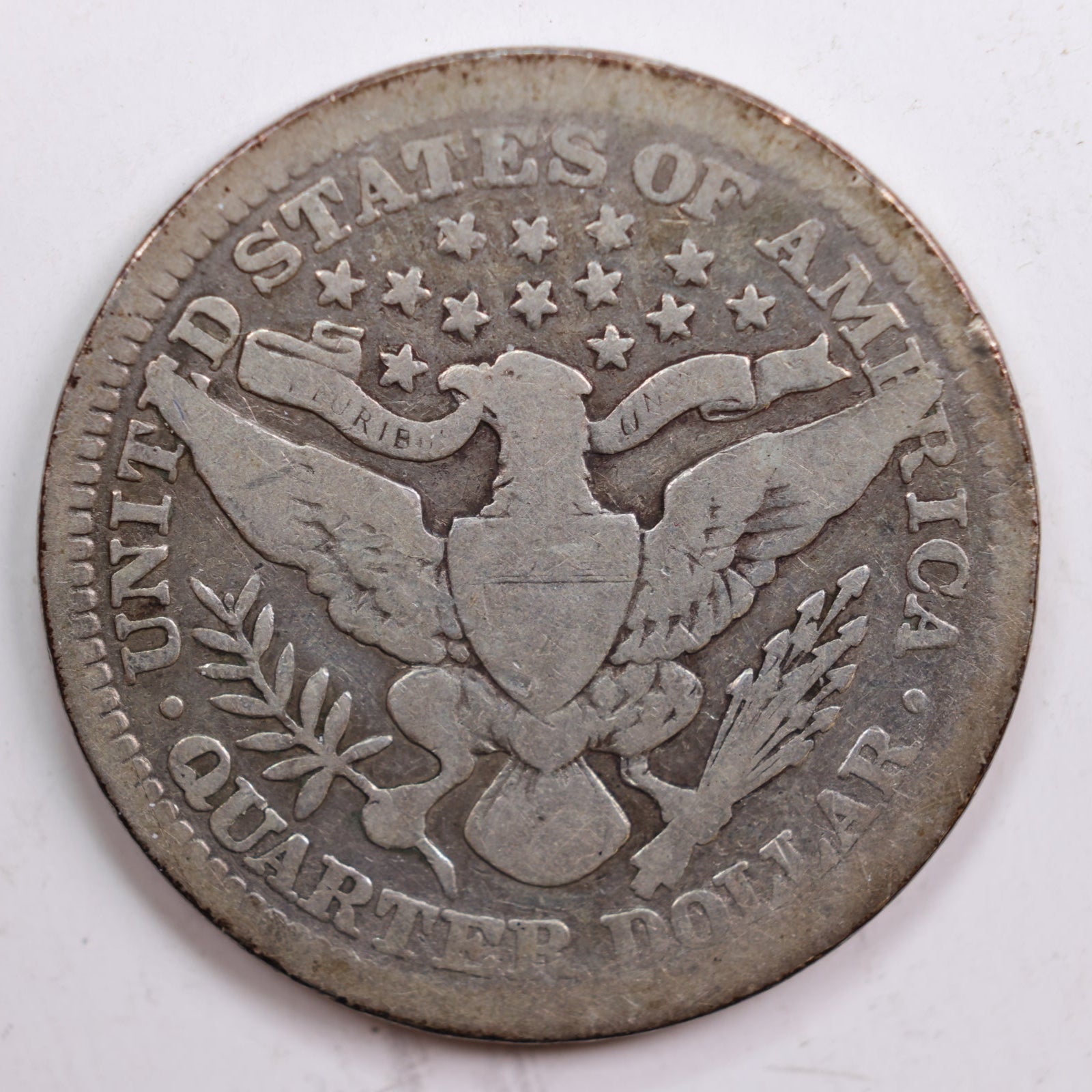 1903 Barber Silver Quarter, Good Circulated Coin, Store #QR684