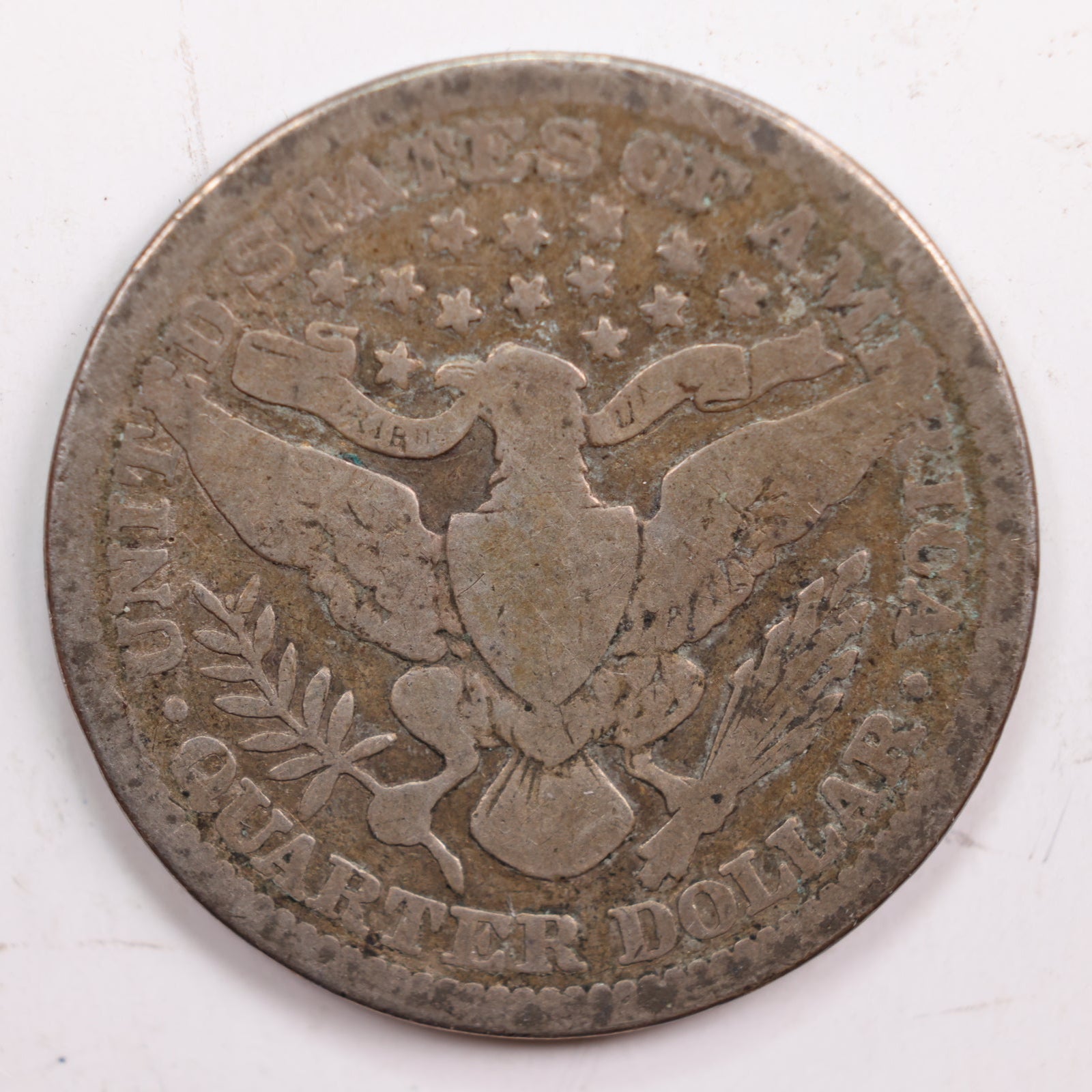 1904 Barber Quarter, Good Circulated Coin, Store #QR690