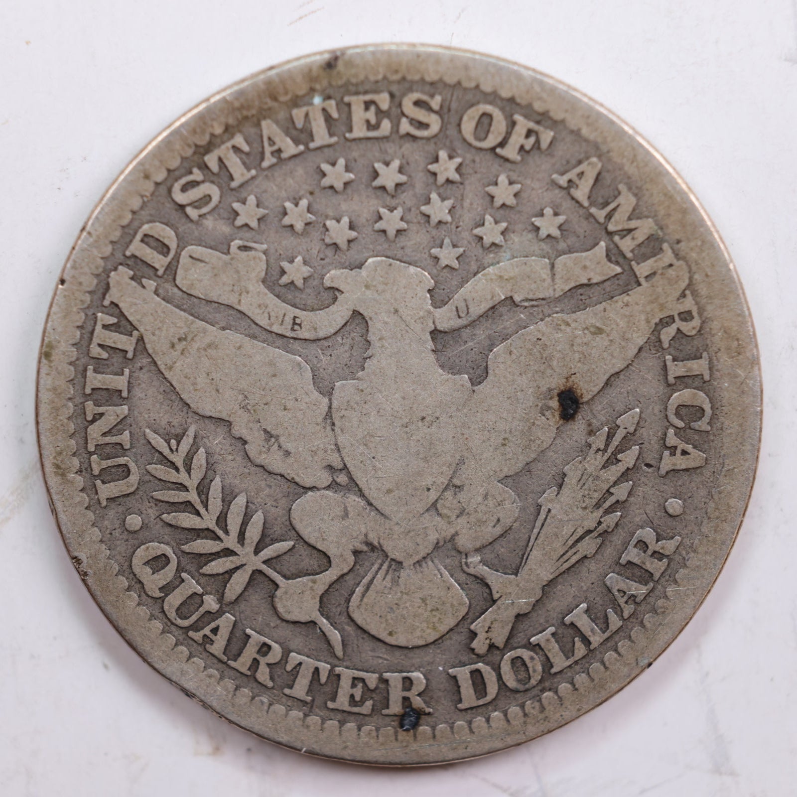 1907 Barber Quarter, Good Circulated Coin, Store #QR706