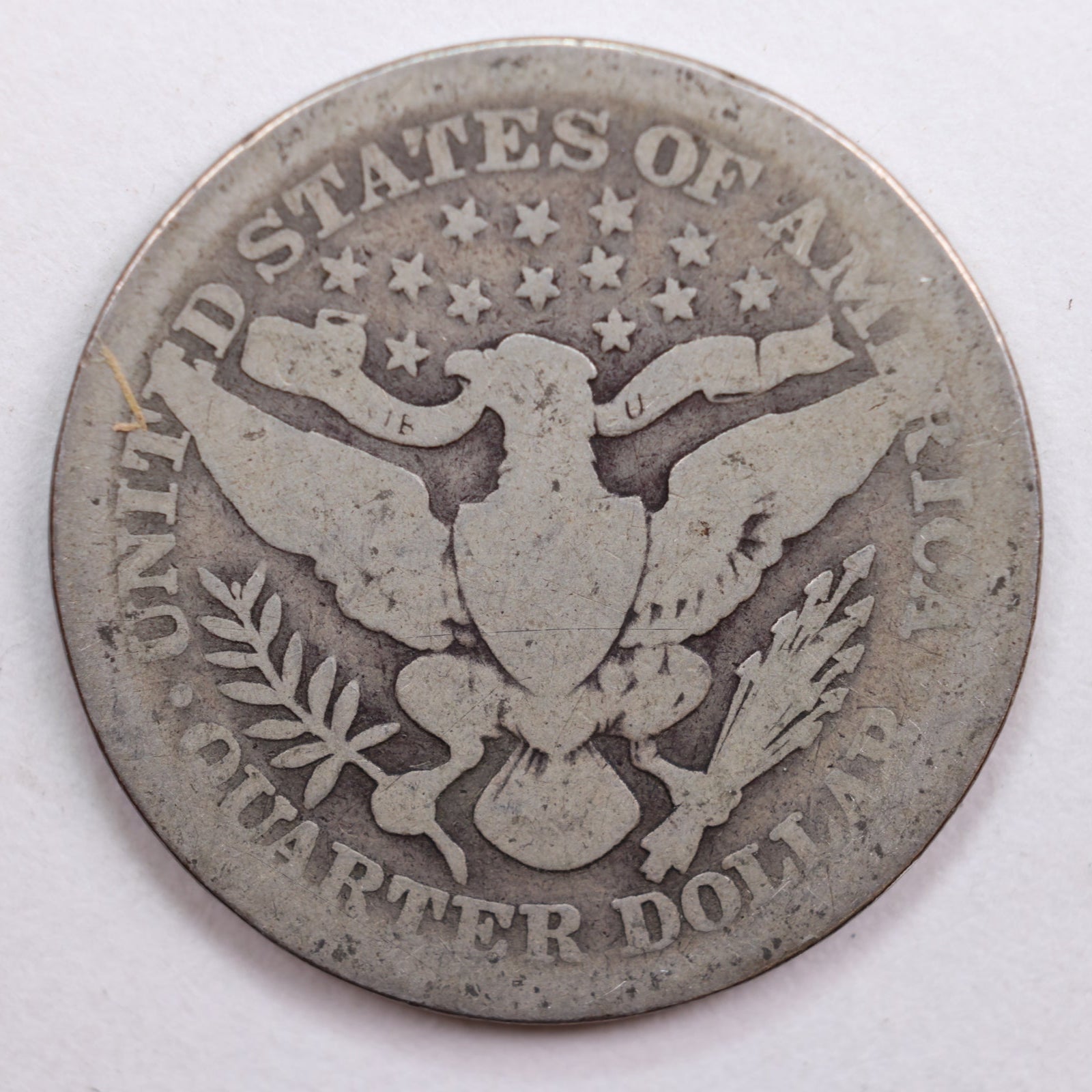1907 Barber Quarter, Good Circulated Coin, Store #QR710