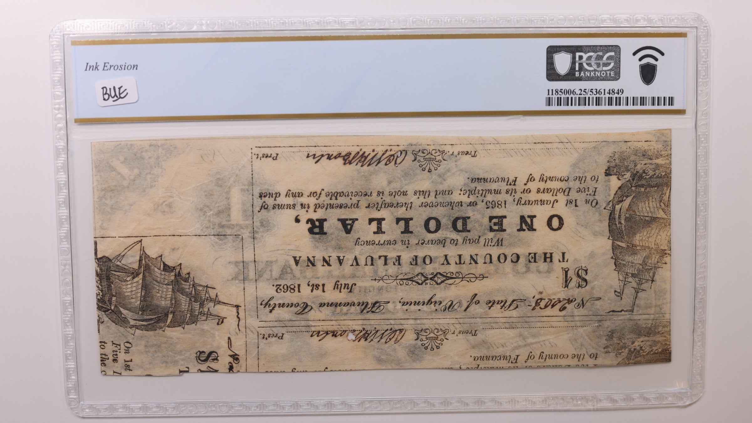 185_ $1,Washington City, D.C. Obsolete Currency , PCGS VF25, STORE #GDC072.