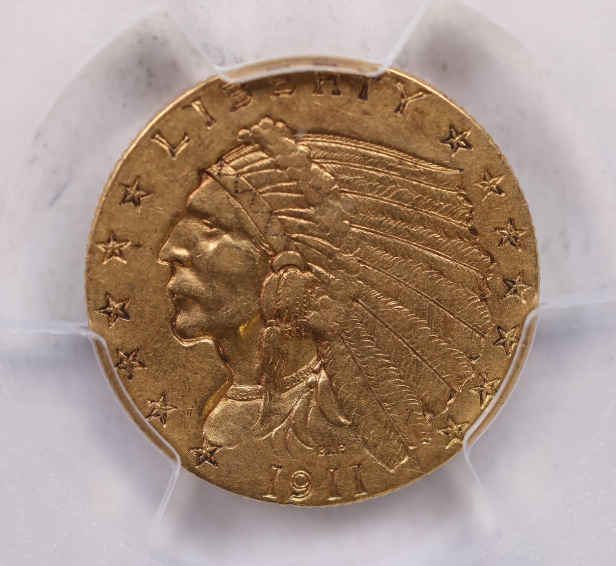 1911-D $2.50, Gold Quarter Eagle, 'Strong "D"', PCGS XF-45, Store Sale #G0146..