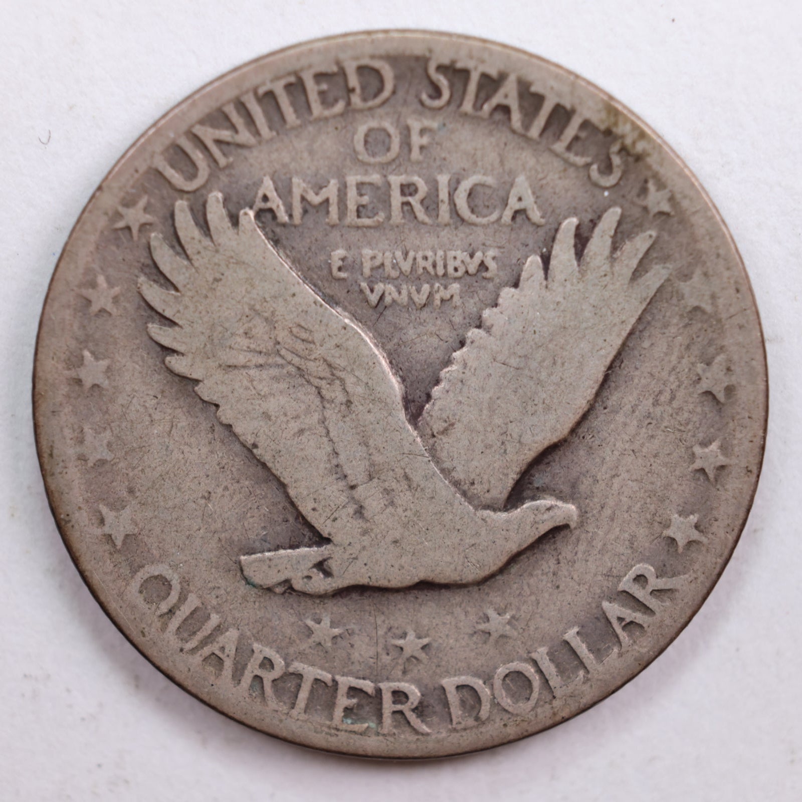 1927-S Standing Liberty Quarter, Very Good Circulated Coin, Store #QR735