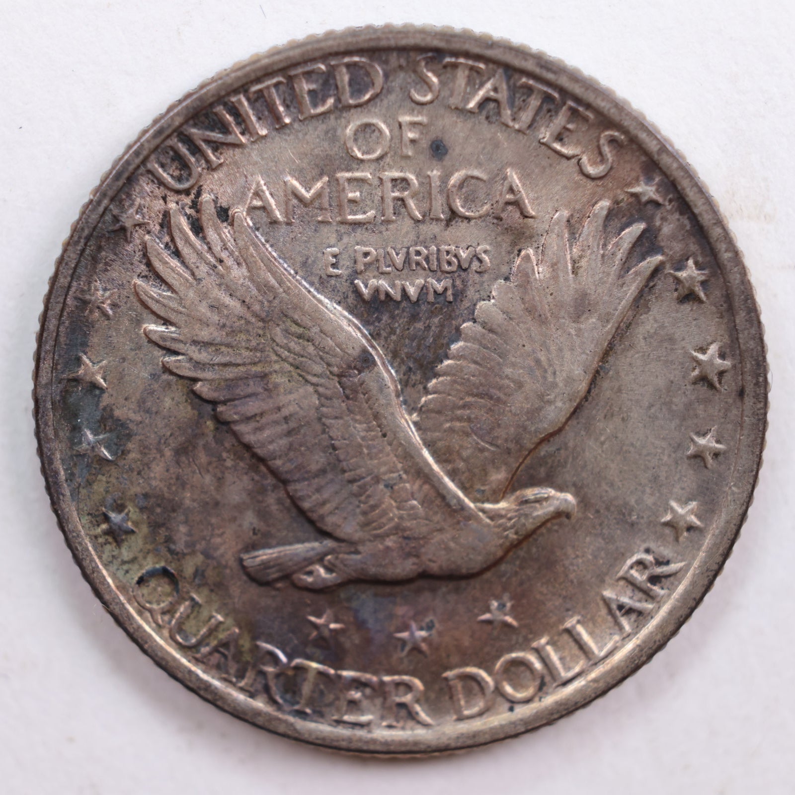 1924 Standing Liberty Quarter, Abt Uncirculated Coin, Store #QR737