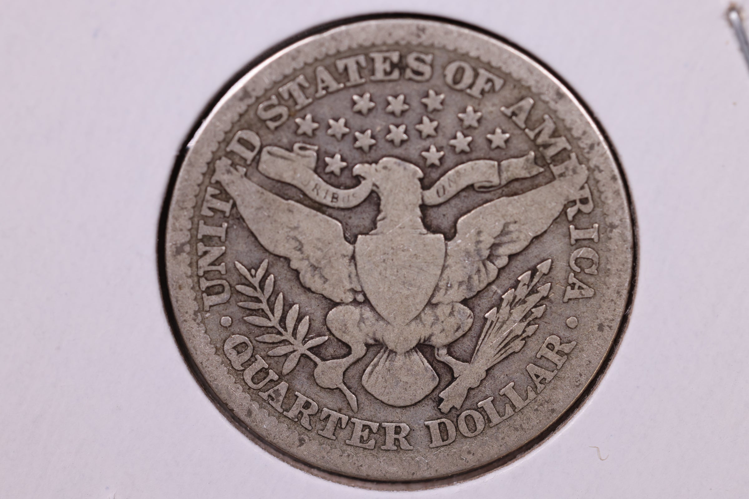 1904 Barber Quarter, Very Good Circulated Coin, Store #1021