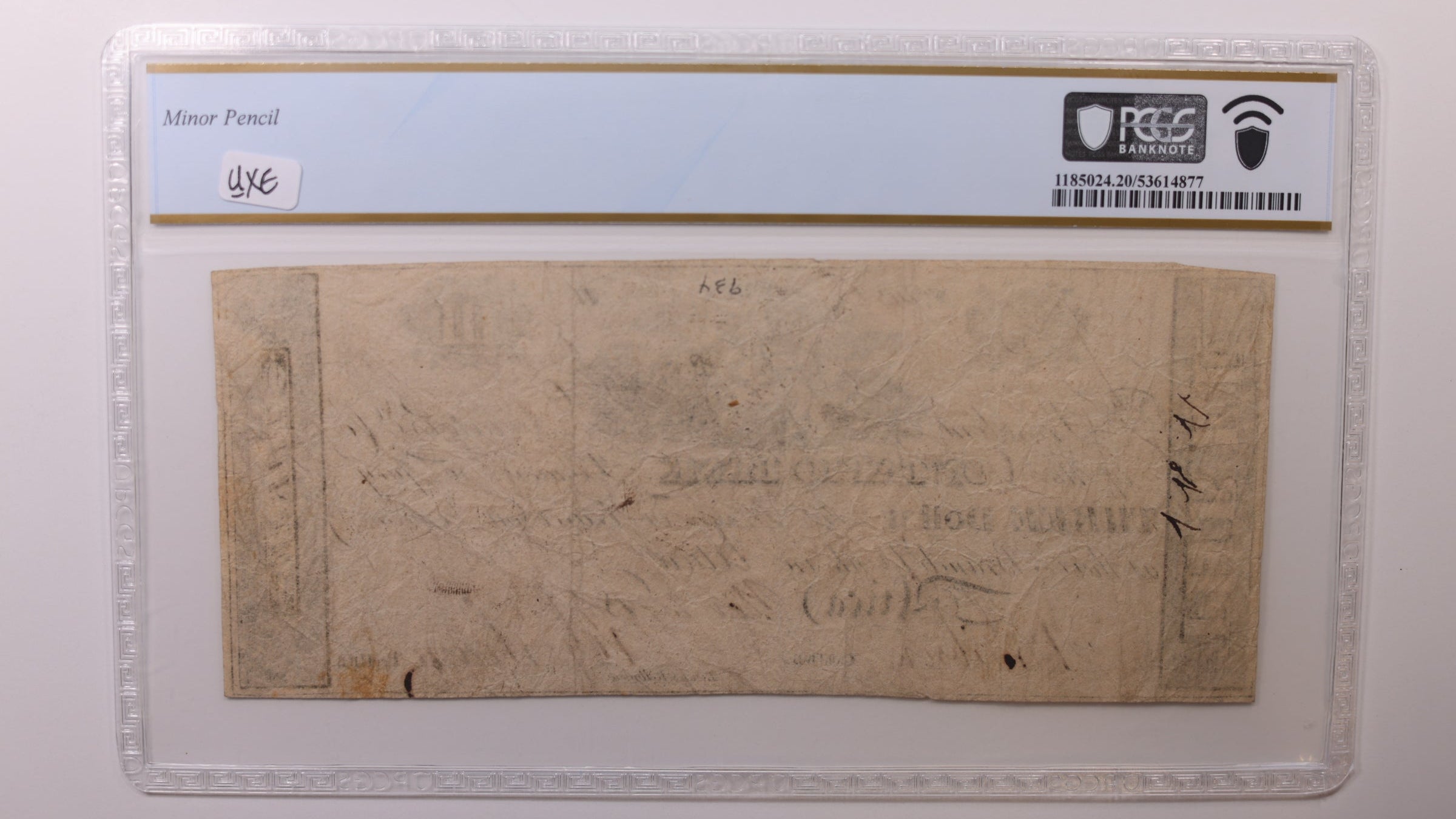 1819 $3, Spurious Issue, Canandaigua, N.Y., PCGS VF20, Obsolete Note. Store #GNY020.