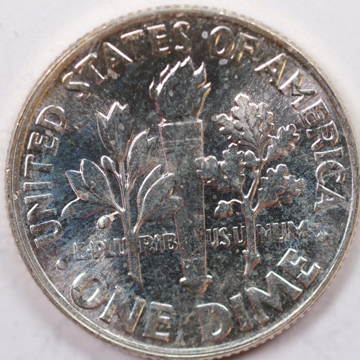1962 Roosevelt Silver Dime, Mint State Uncirculated Coin, Store #DE0542