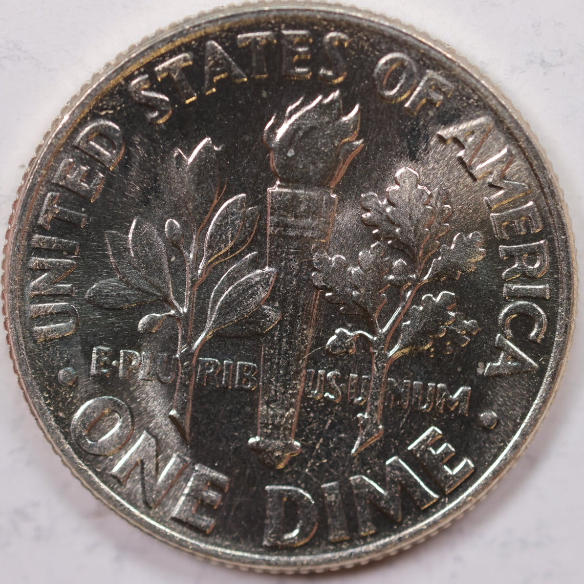 1960 Roosevelt Silver Dime, Mint State Uncirculated Coin, Store #DE0538