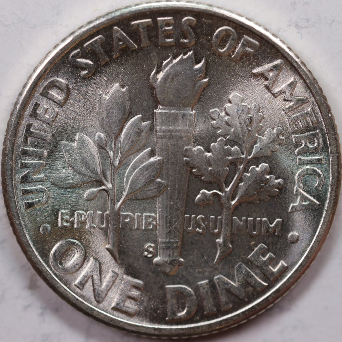 1951-S Roosevelt Silver Dime, Mint State Uncirculated Coin, Store #DE0533