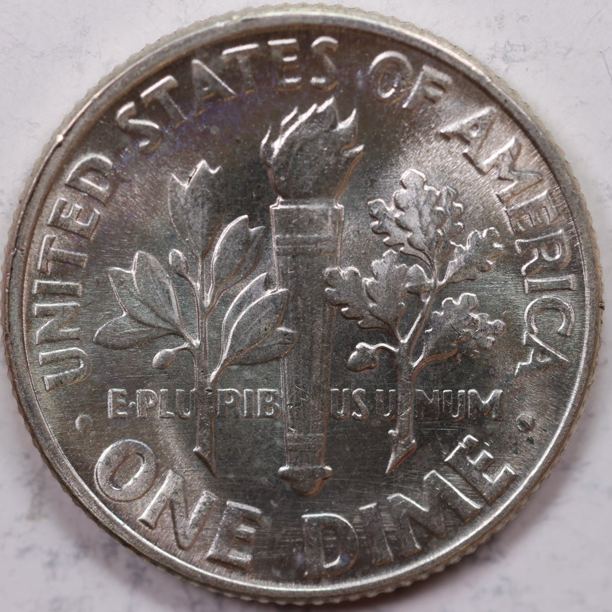 1946 Roosevelt Dime, Mint State Uncirculated Coin, Store #DE0527