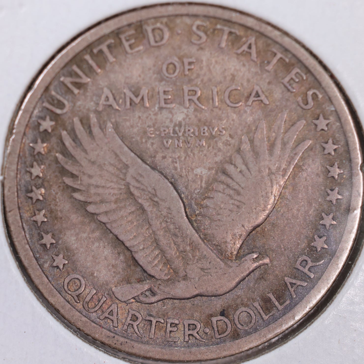 1917 Standing Liberty Silver Quarter, T-1, Extra Fine+ Coin, Store #QR0003