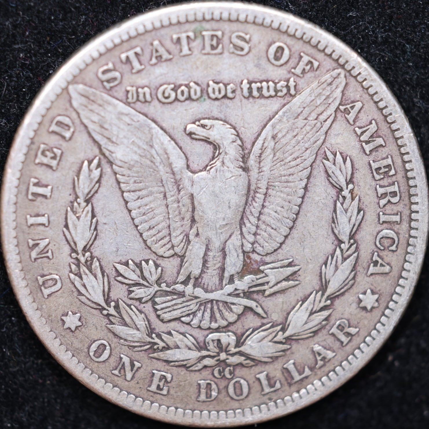 1889-CC Morgan Silver Dollar, Very Fine Circulated Coin, Store #DR0331