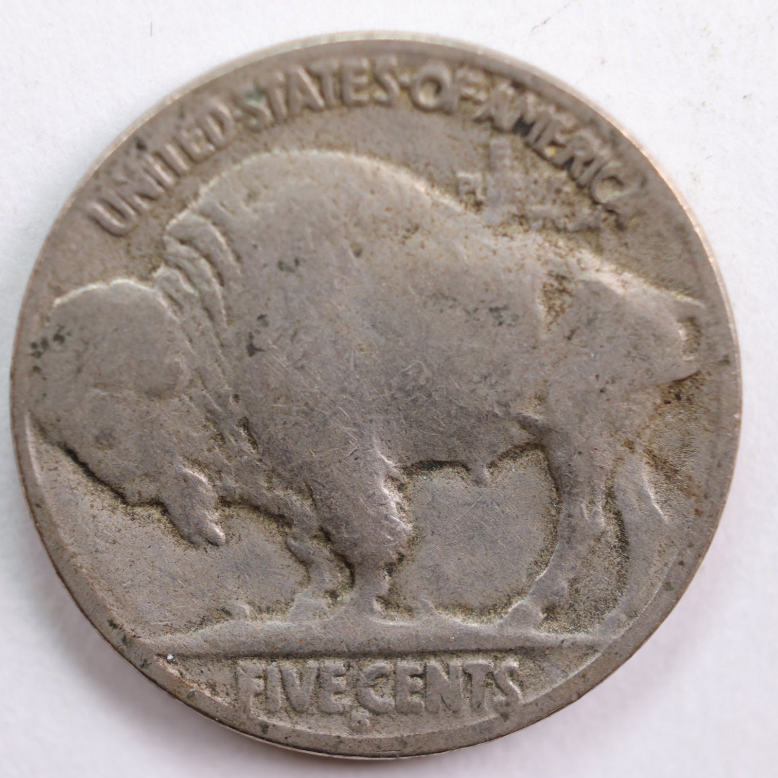 1916-S Buffalo Nickel, Fine Circulated Coin, Strong Date, Store Store #NL624