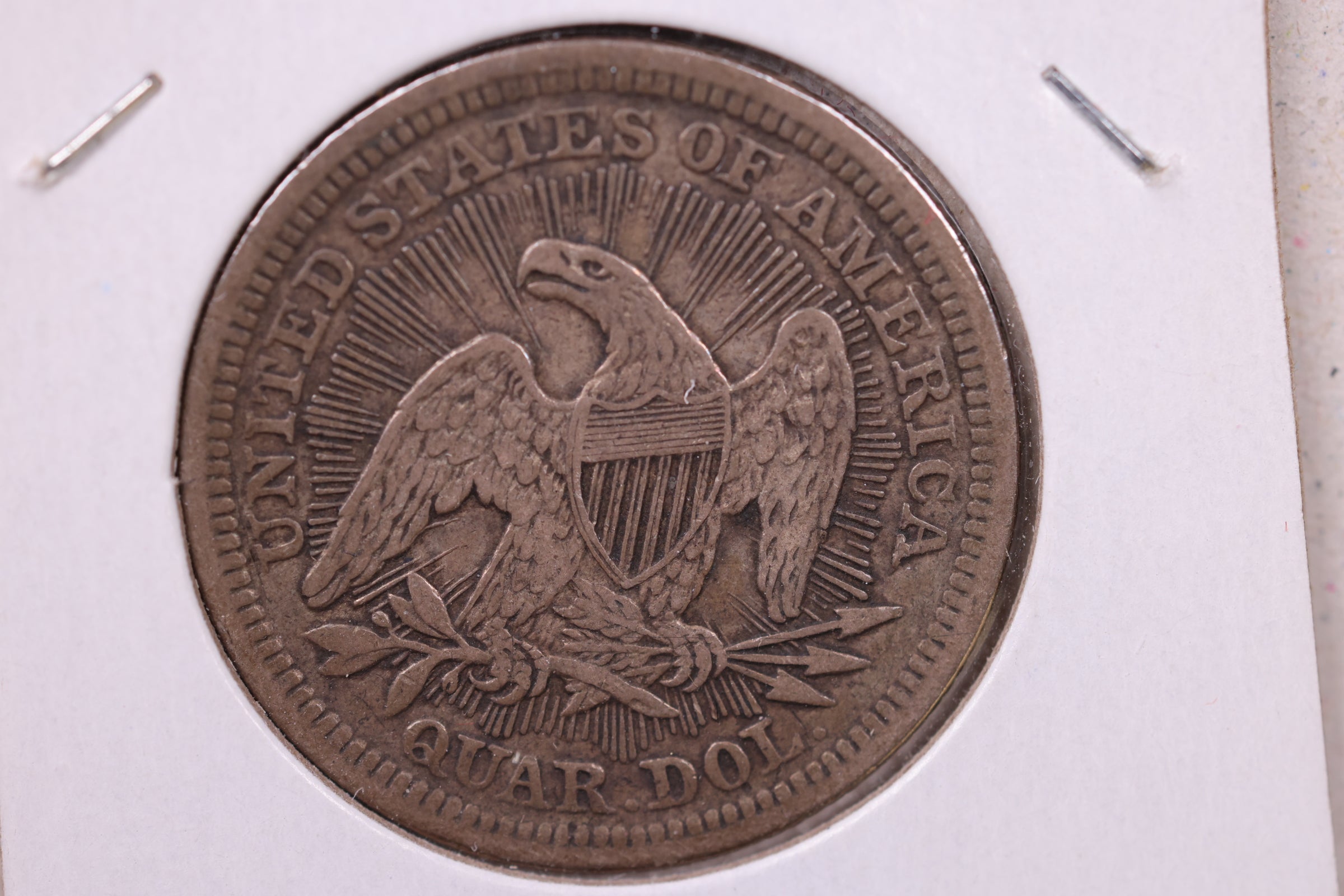 1853 Seated Liberty Quarter., Extra Fine+, Circulated Coin., Store#1074