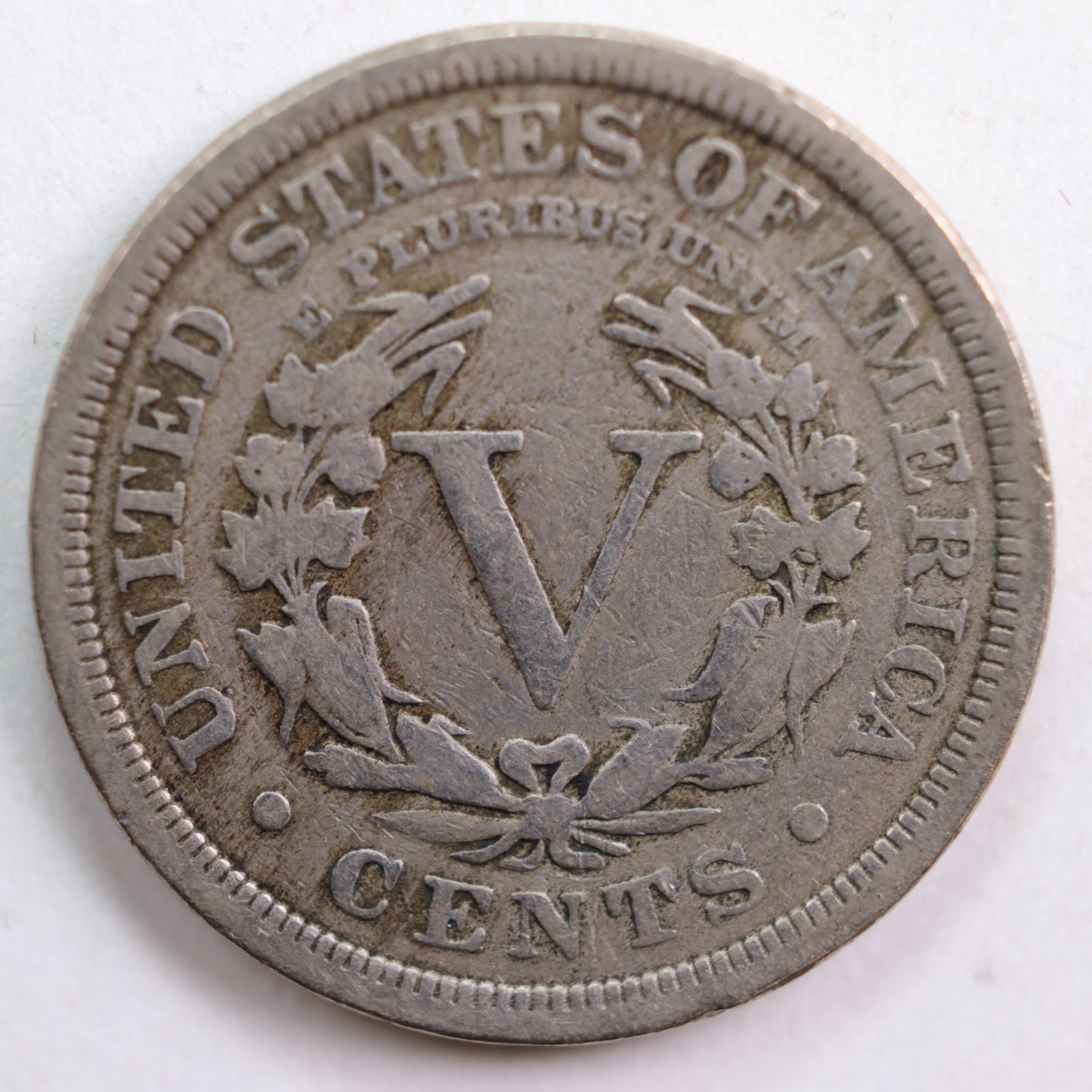1912 Liberty Nickel, Very Good + Circulated Coin, Store Sale #NL628