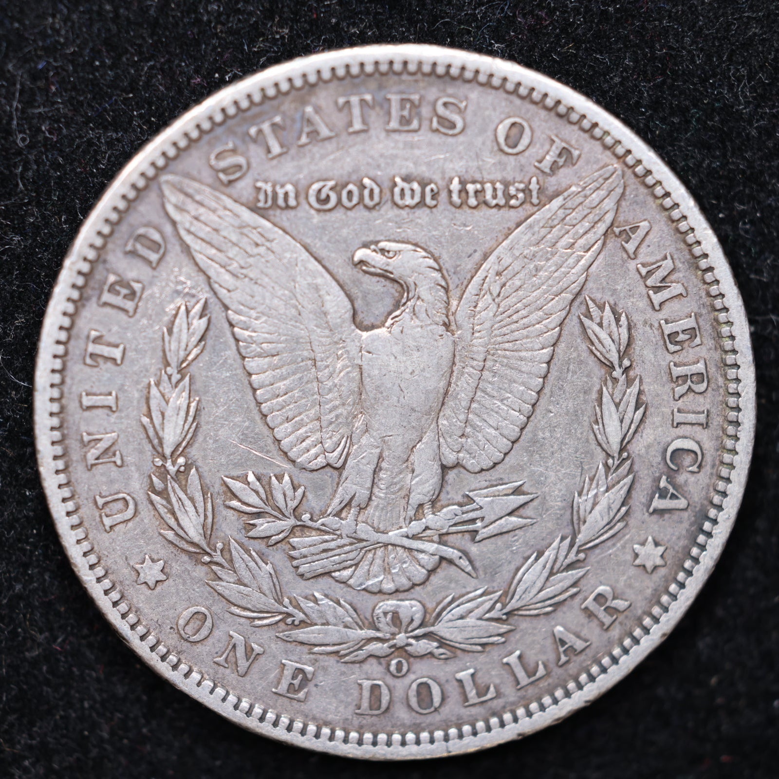 1894-O Morgan Silver Dollar, Extra fine Circulated Coin, Sale #DR0539.