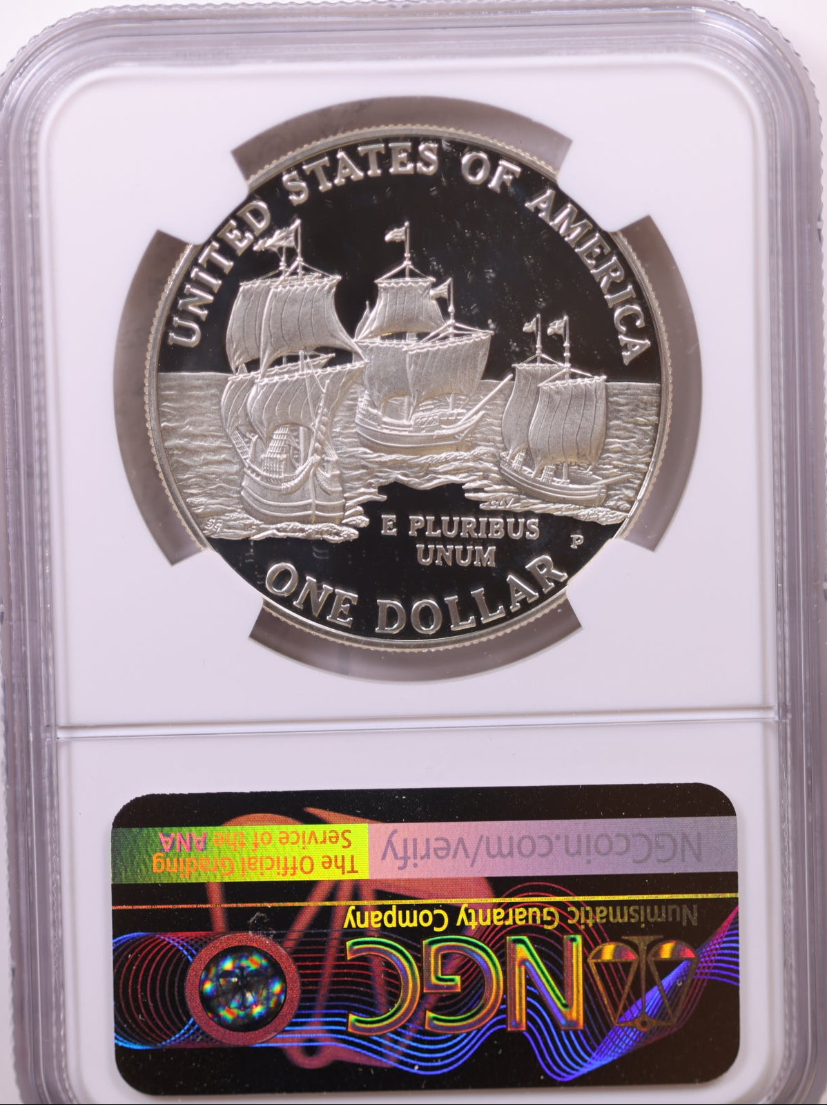 2007-P $1 Jamestown Anniversary, NGC PF 69 Ultra Cameo, Store #GMC314