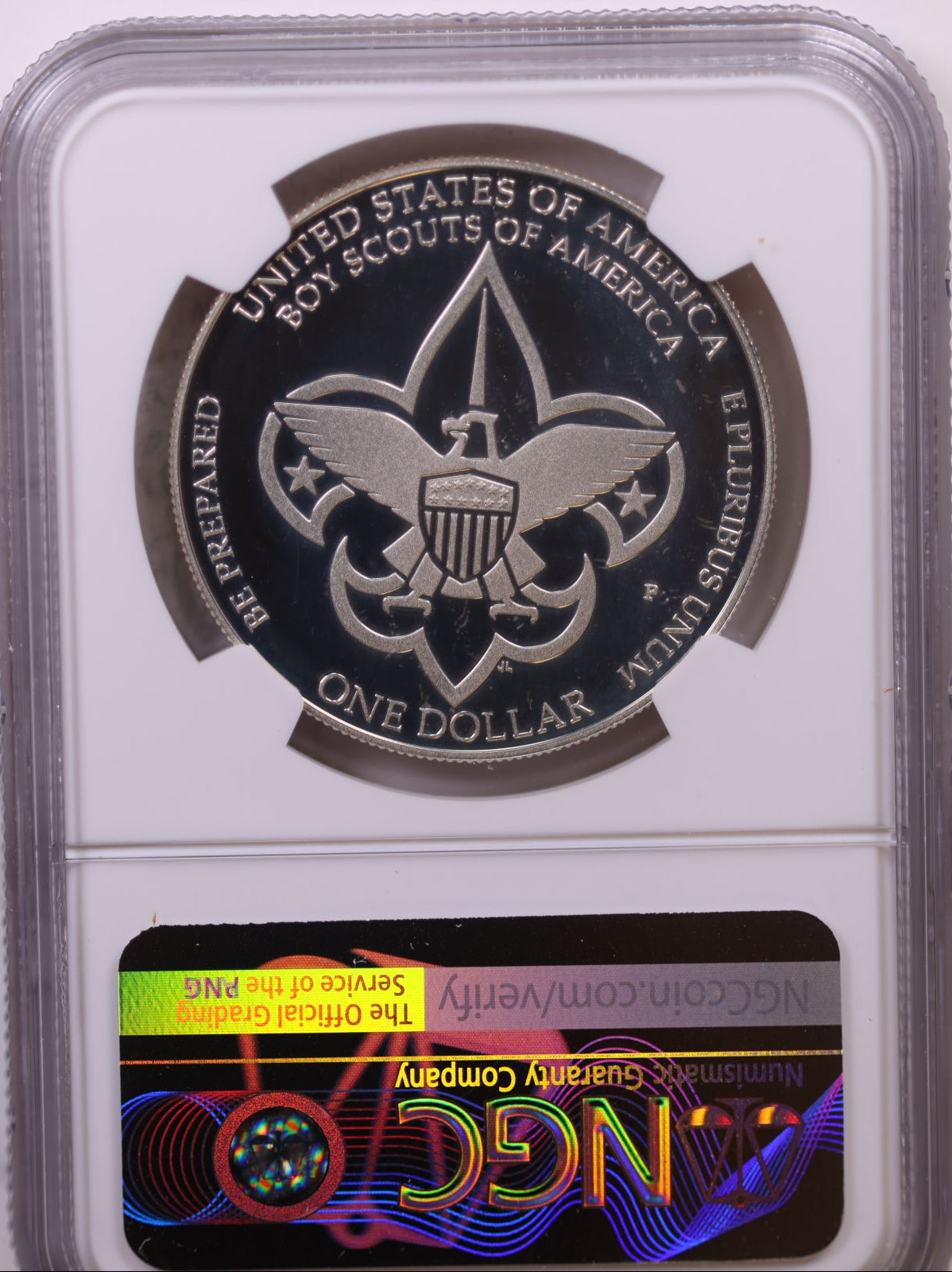 2010-P $1 Boy Scouts Centennial, NGC PF 69 Ultra Cameo, Store #GMC316