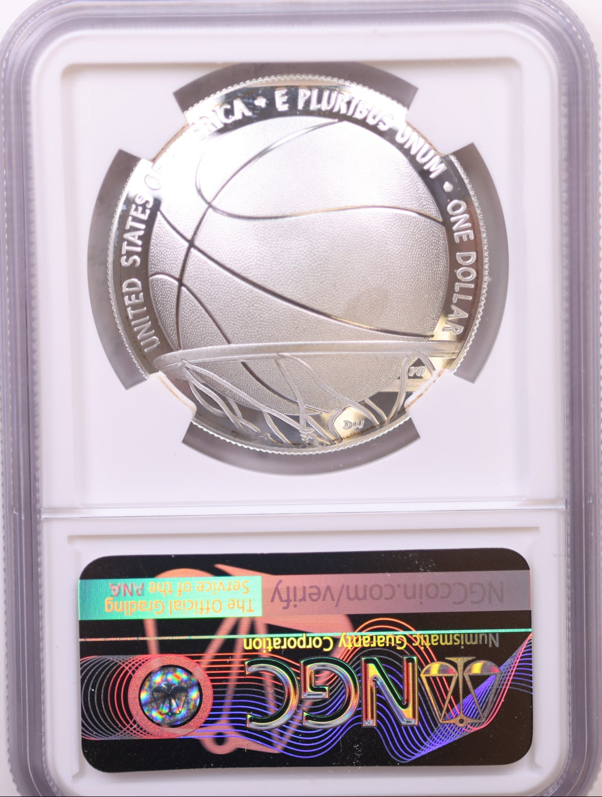 2020-P $1 Basketball HoF, NGC PF 70 Ultra Cameo, Store #GMC326.