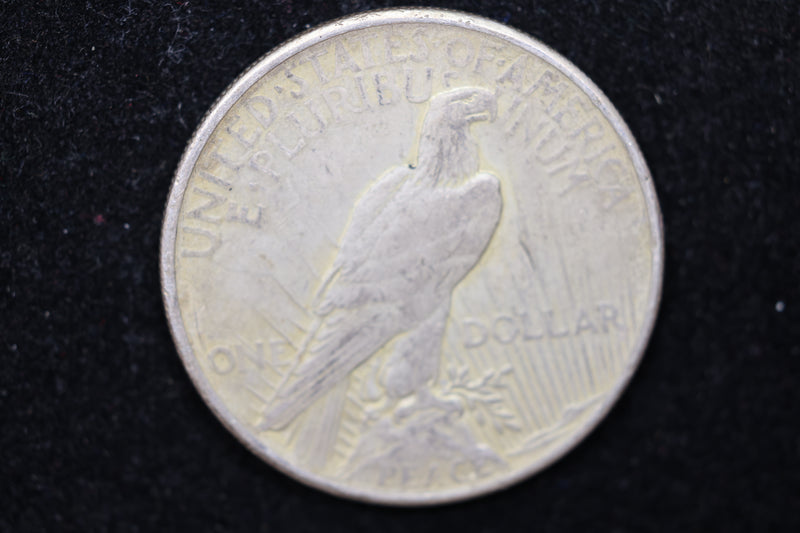 1921 Peace Silver Dollar.,*KEY DATE*, Circulated Coin. Large Affordable Dollar Sale