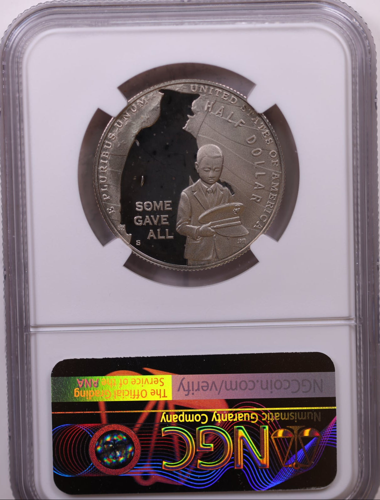 2022-S 50c Purple Heart, NGC PF 68 Ultra Cameo, Store #GMC328