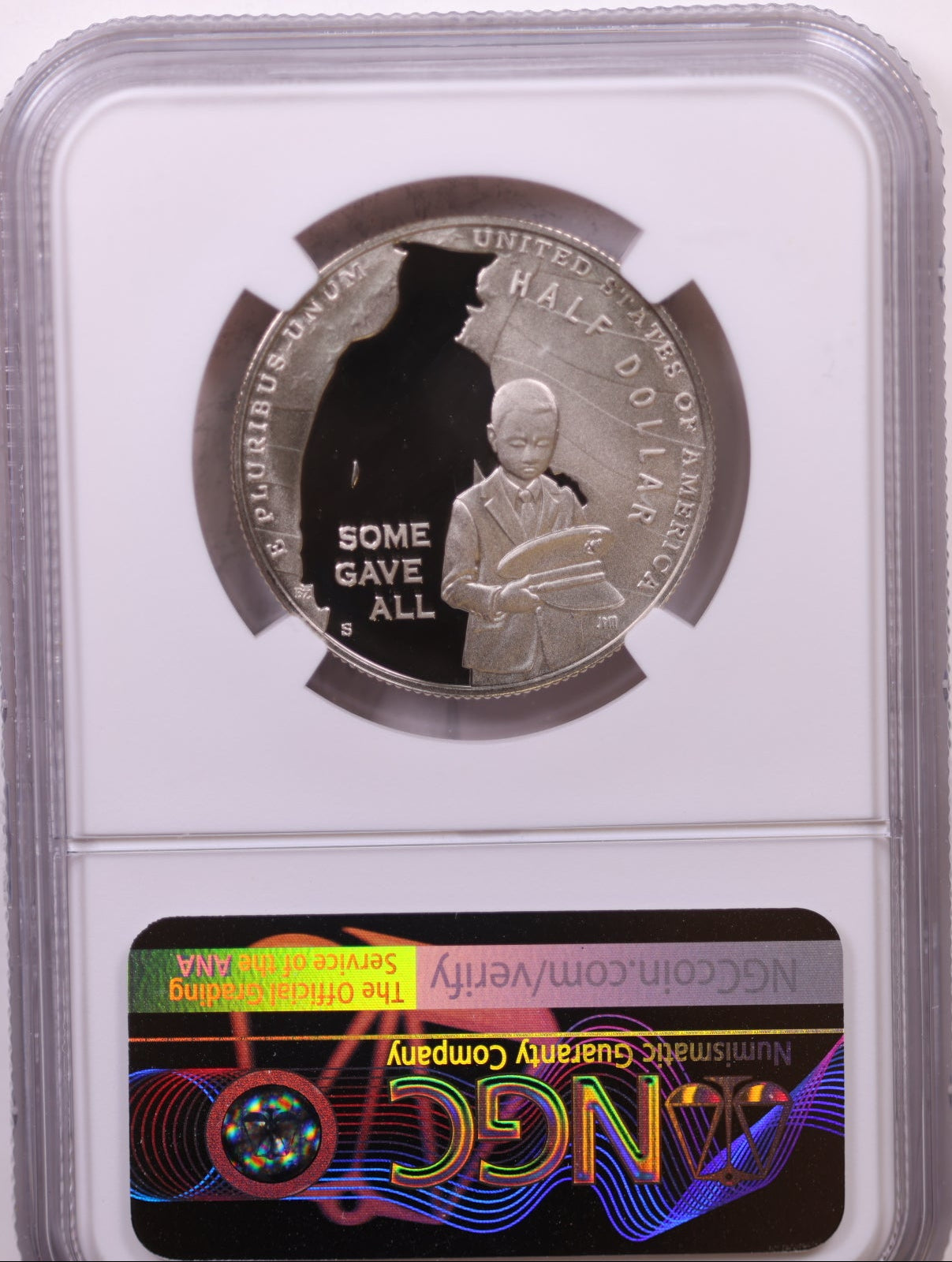 2022-S 50c Purple Heart, NGC PF 67 Ultra Cameo, Store #GMC329