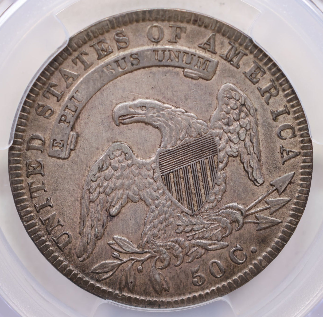 1836 Cap Bust Half Dollar, Lettered Edge, PCGS XF-45, Store Sale #GHR095.