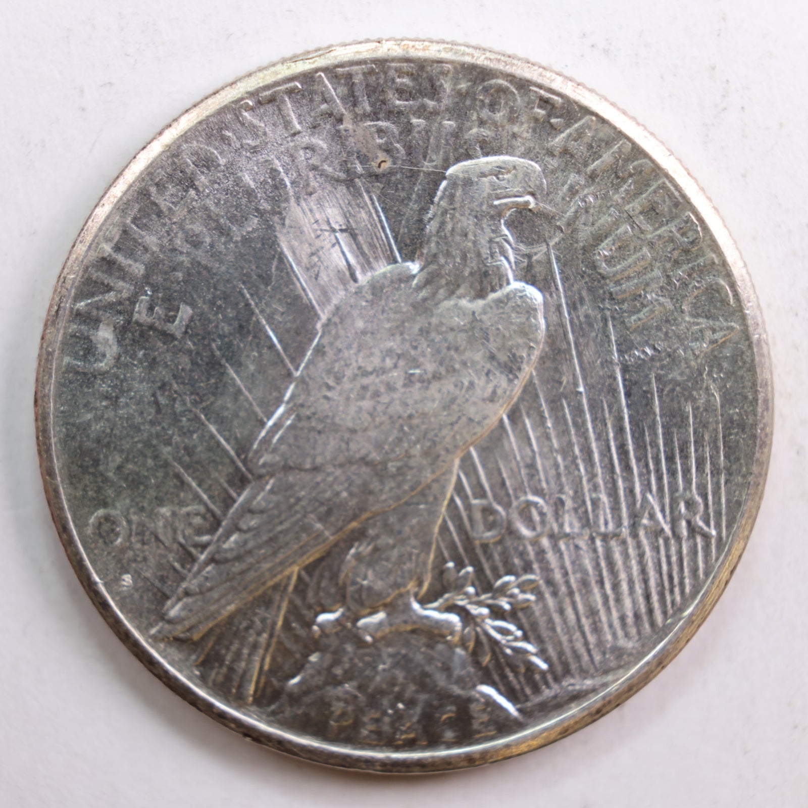 1926-S Peace Dollar, Mint State Uncirculated Coin, Store #DR0840