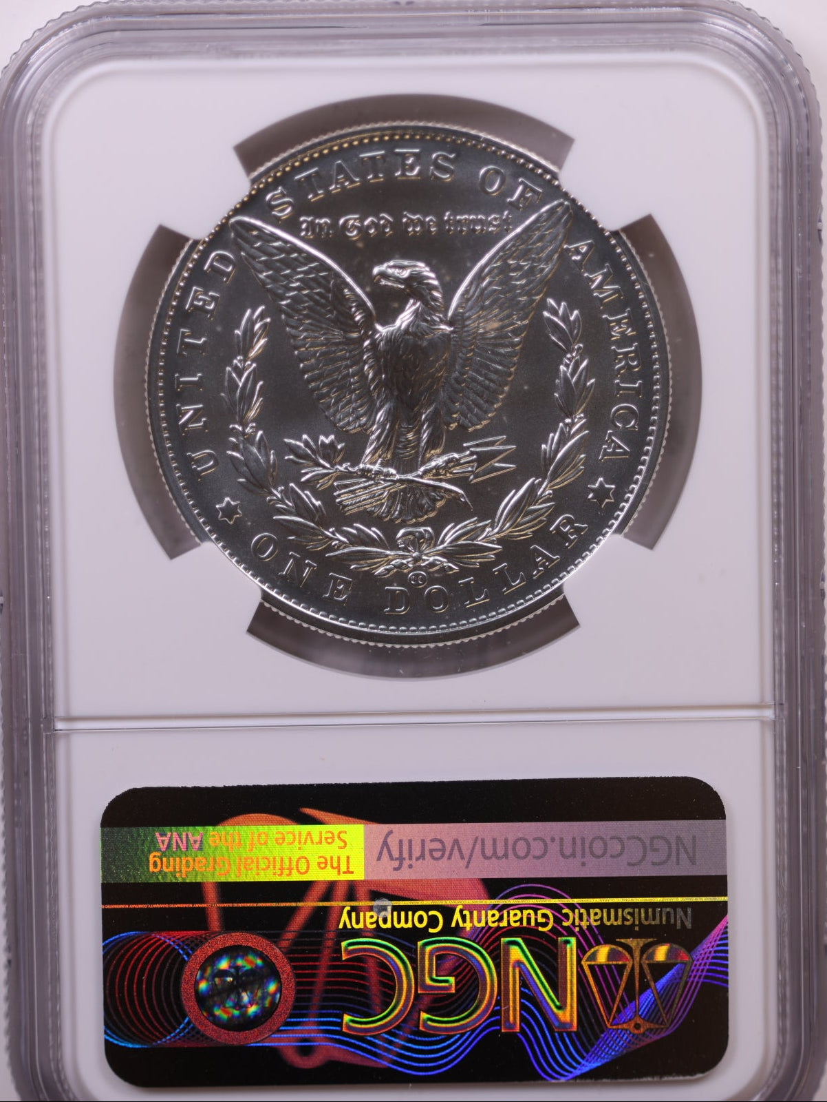2021-CC Morgan Dollar 100th Anniversary, "CC" Privy, NGC MS 70, Store #GMC334