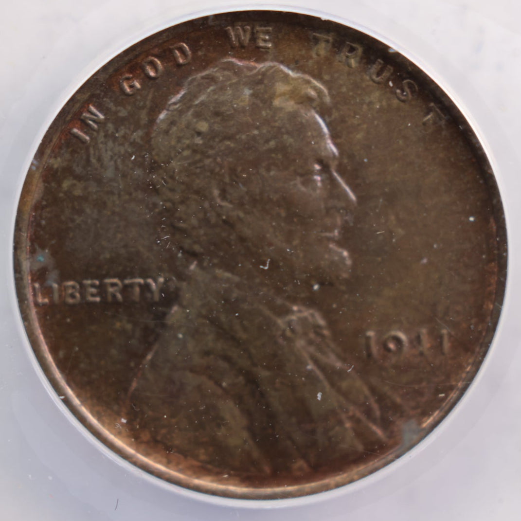 1911 Lincoln Wheat Cent, ANACS MS 62, RB, Store SALE #GCT053