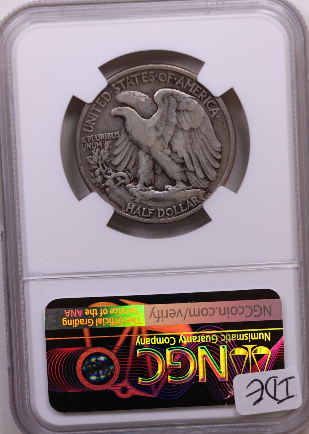 1919-S Walking Liberty Half Dollar, Nice Eye Appeal, NGC VF-20, Store Sale #GHR097.