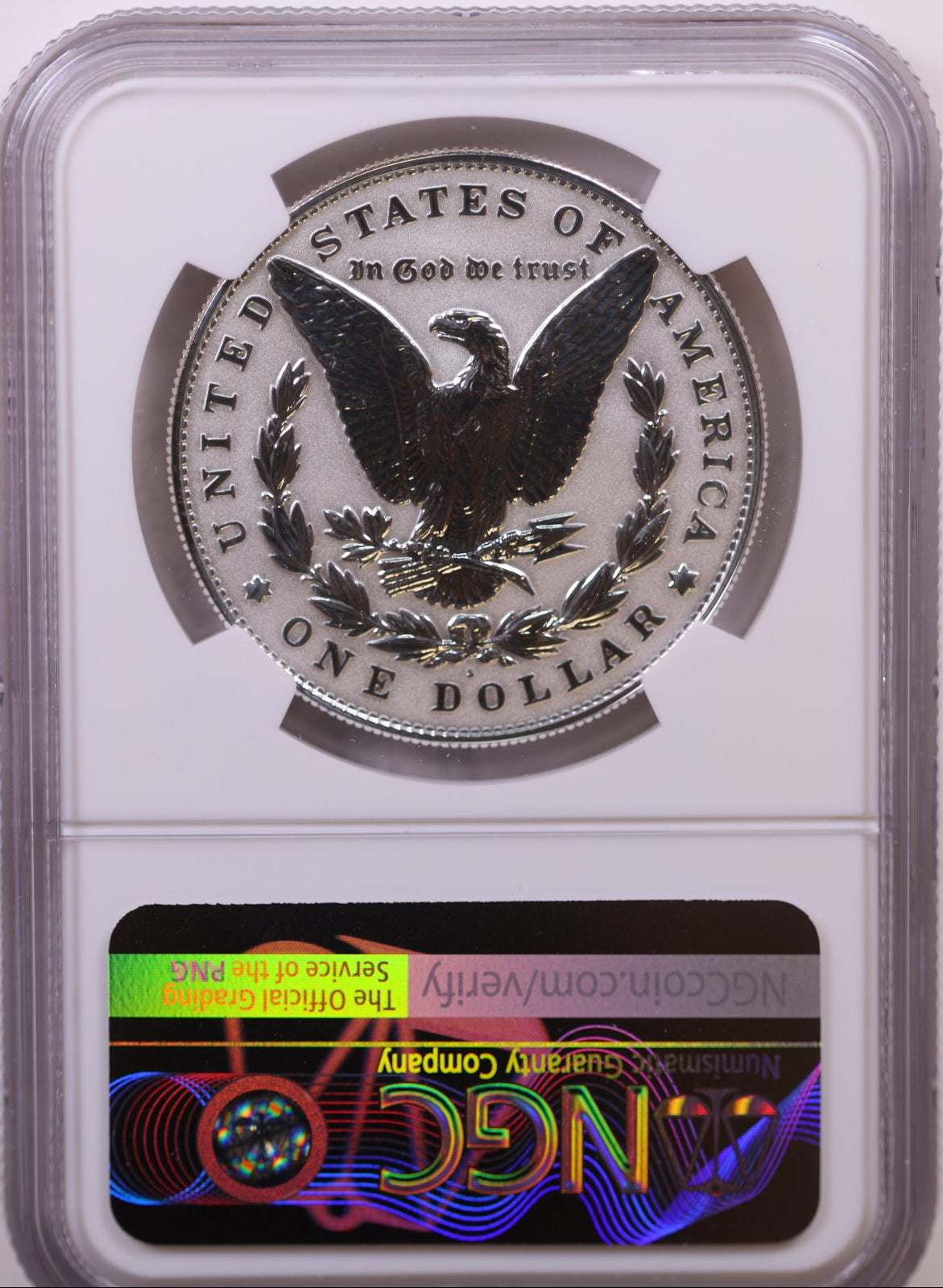 2023-S $1 Morgan, NGC Reverse PF 69, Store #GMC342