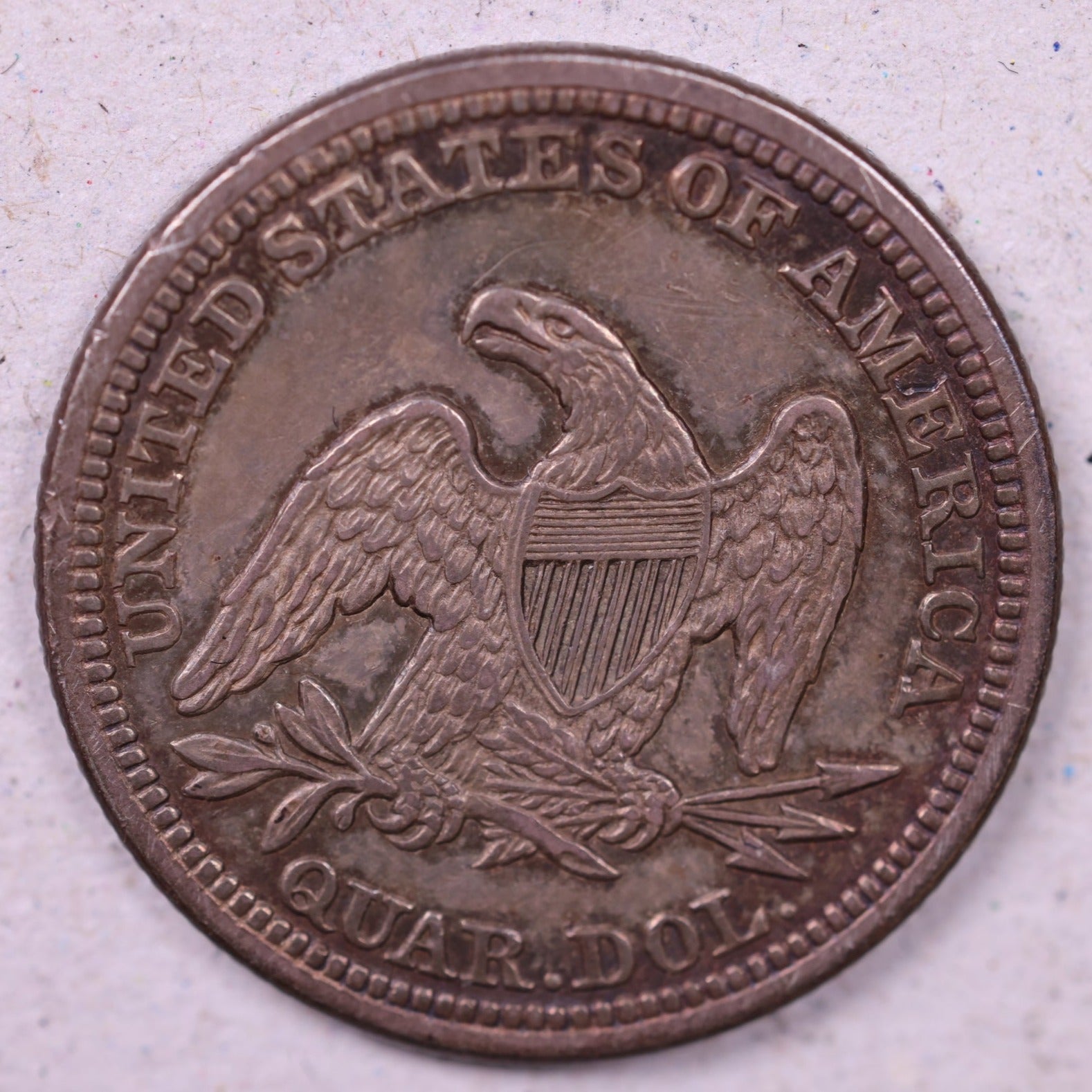 1846 Seated Liberty Quarter., Extra Fine Circulated Coin., Store#1117