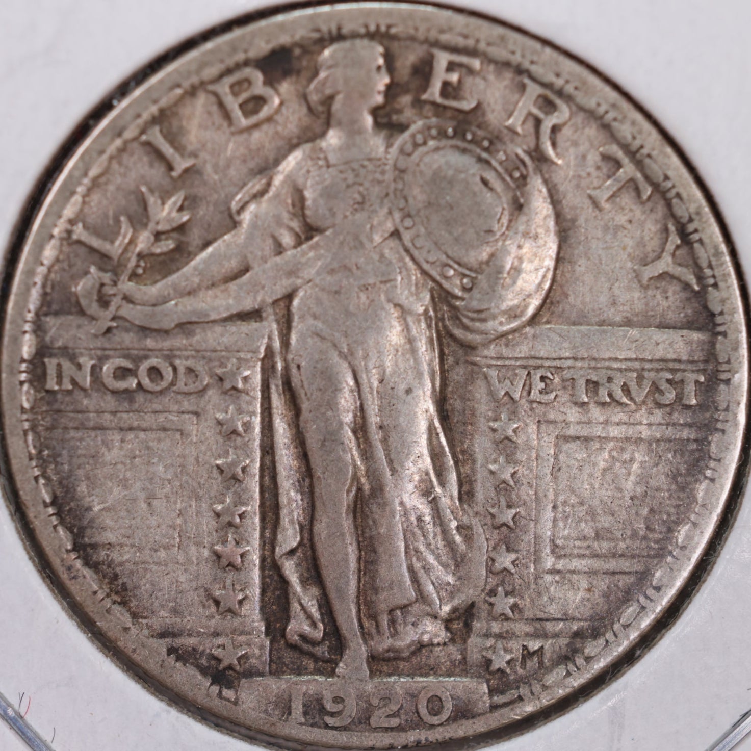 1920 Standing Liberty Quarter, Extra Fine Circulated Coin, Store #QR0057