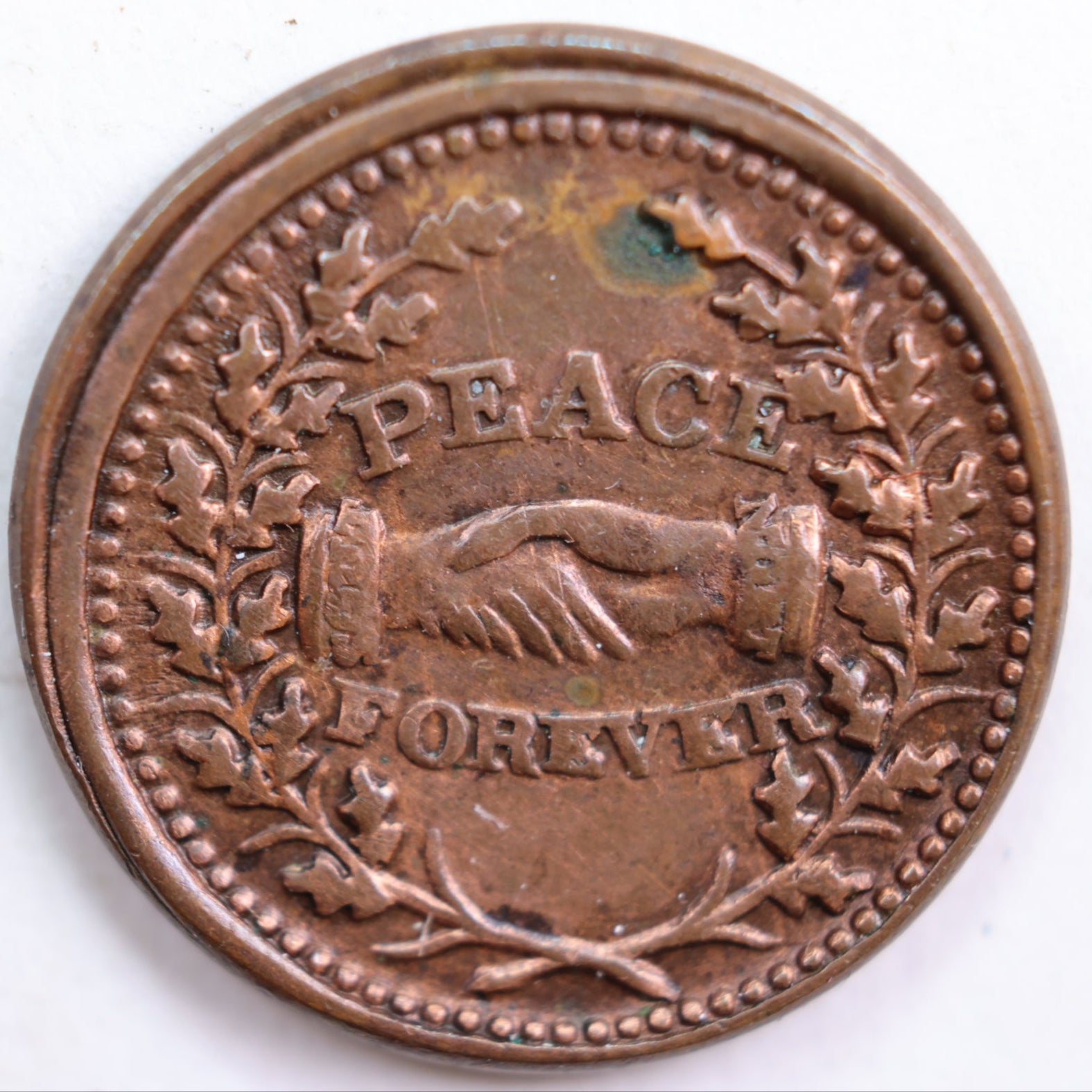 1861-64 Civil War Patriotic Token, Uncirculated Coin, Store #CN014