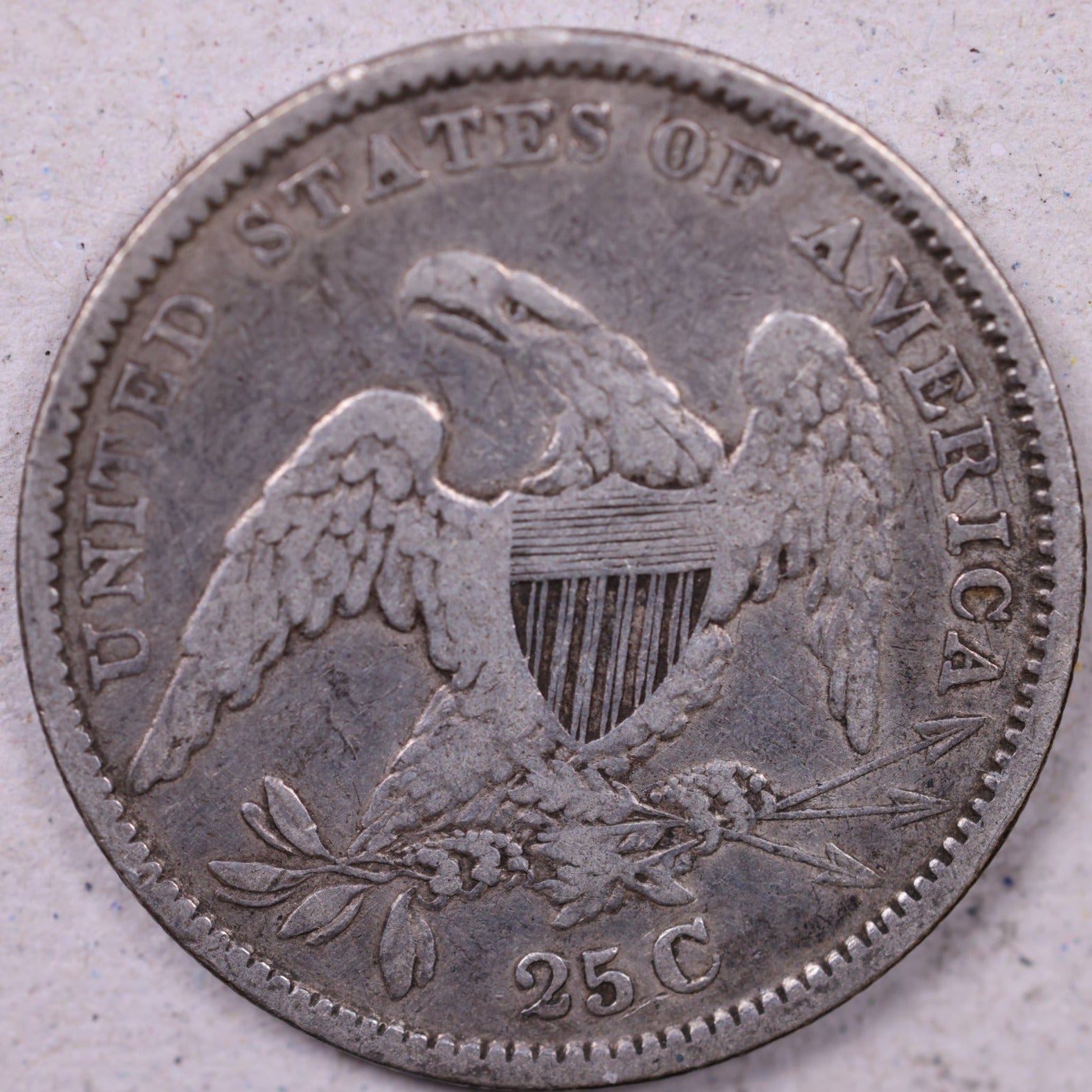 1834 Capped Bust Quarter., Very Fine Circulated Coin., Store#1132