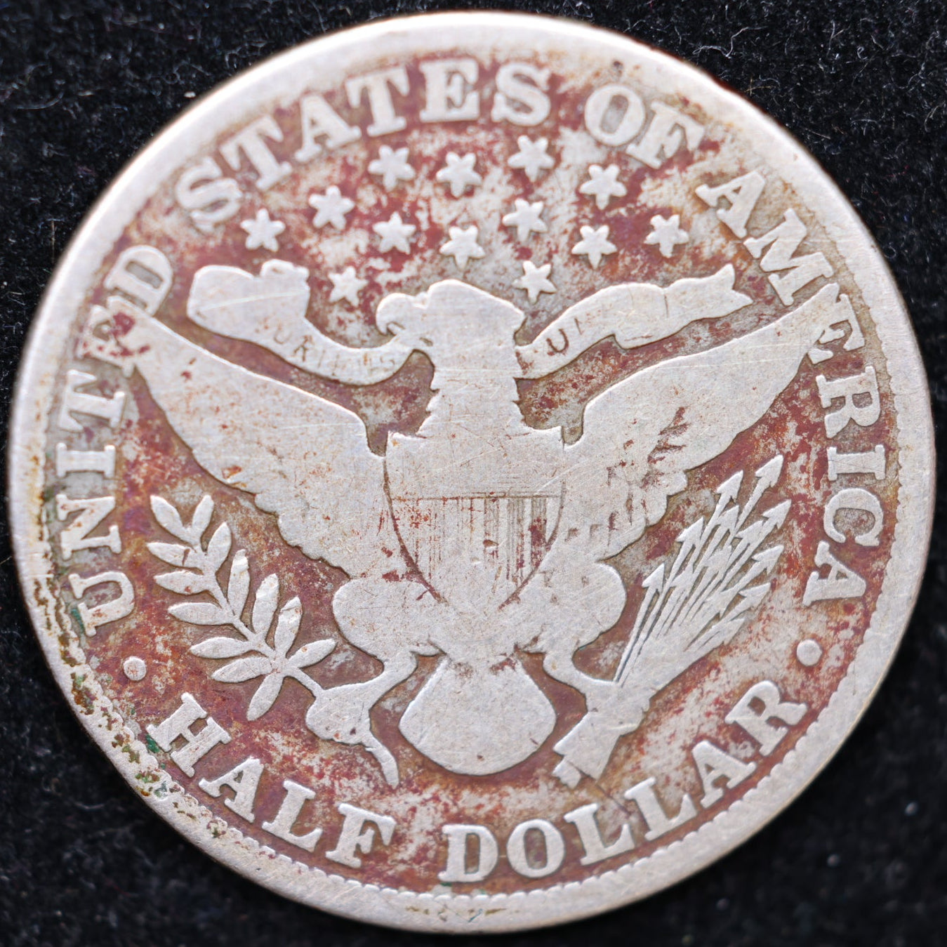 1914 Barber Half Dollar, Very Good Circulated Coin, Store #HR422