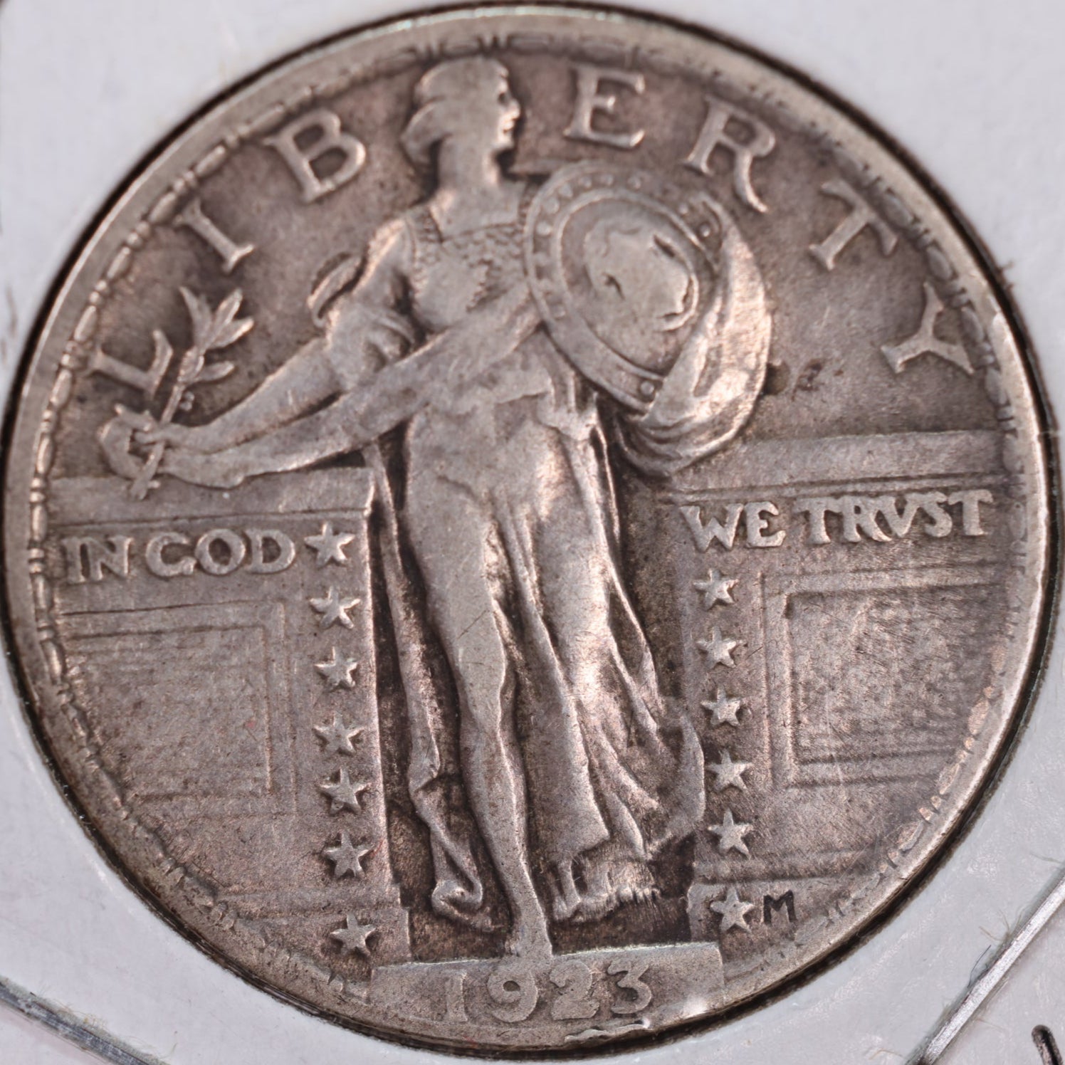 1923 Standing Liberty Quarter, Very Fine+ Circulated Coin, Store #QR0078