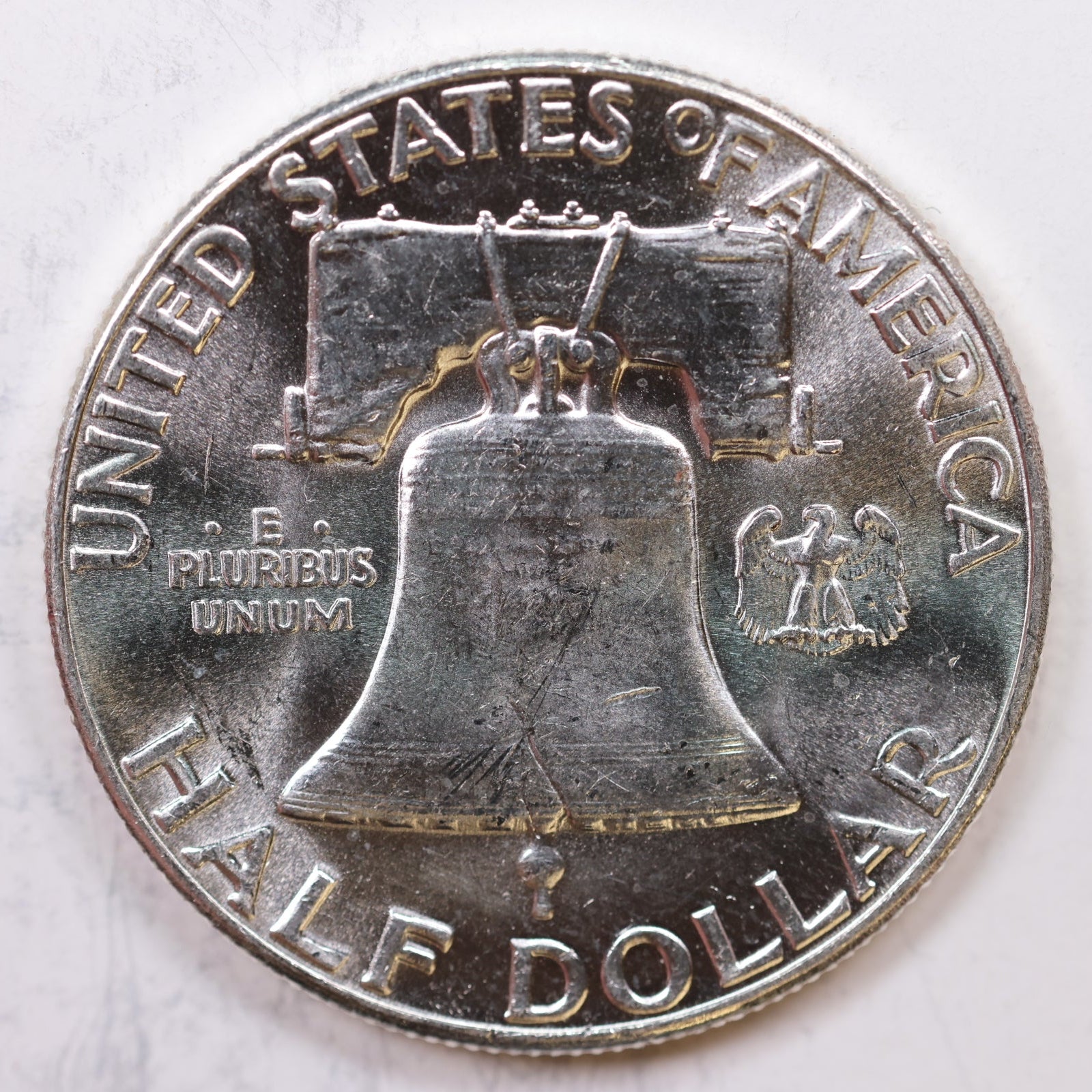 1960 Franklin Half Dollar, Mint State Uncirculated Coin, Store #HR1193