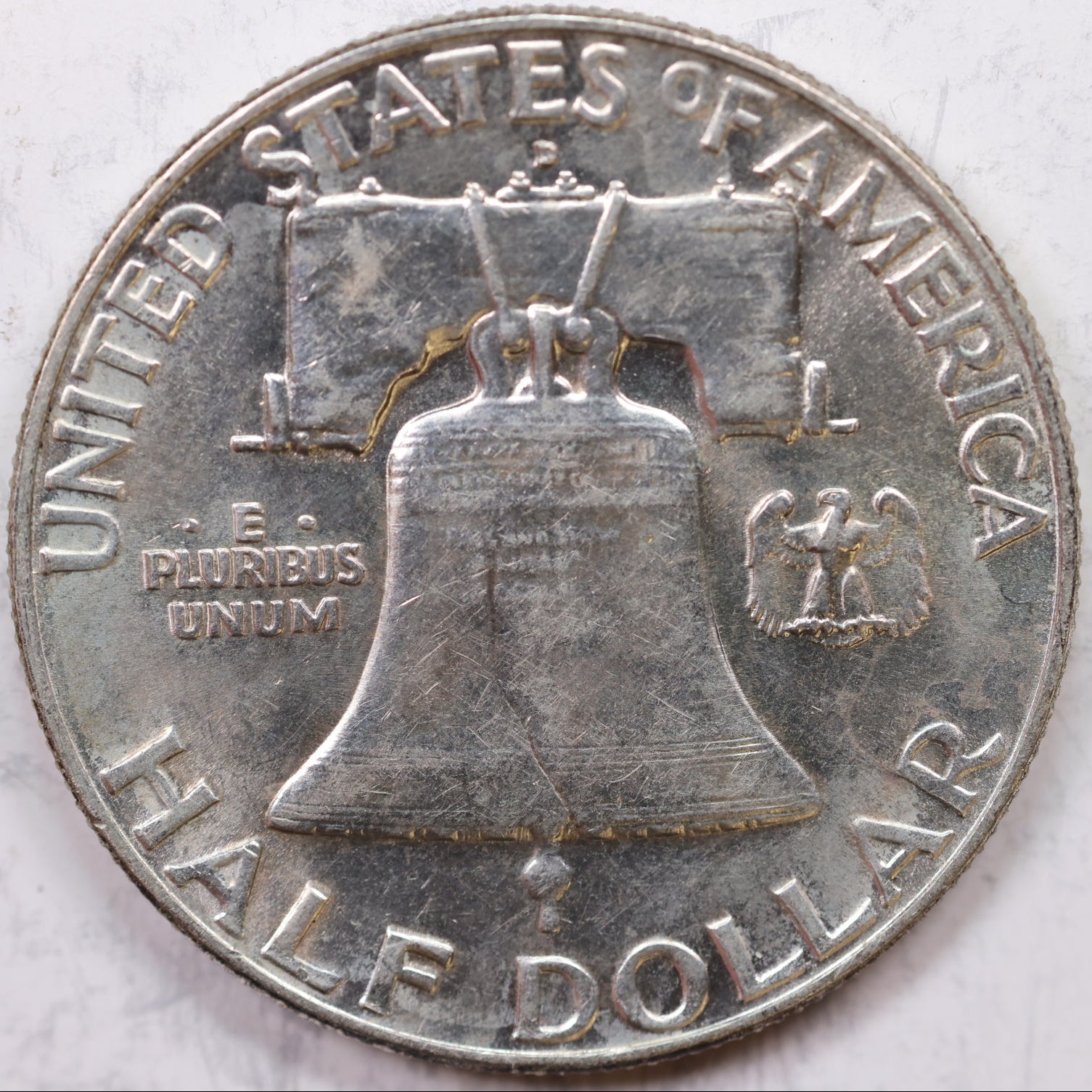 1957-D Franklin Half Dollar, Mint State Uncirculated Coin, Store #HR1196