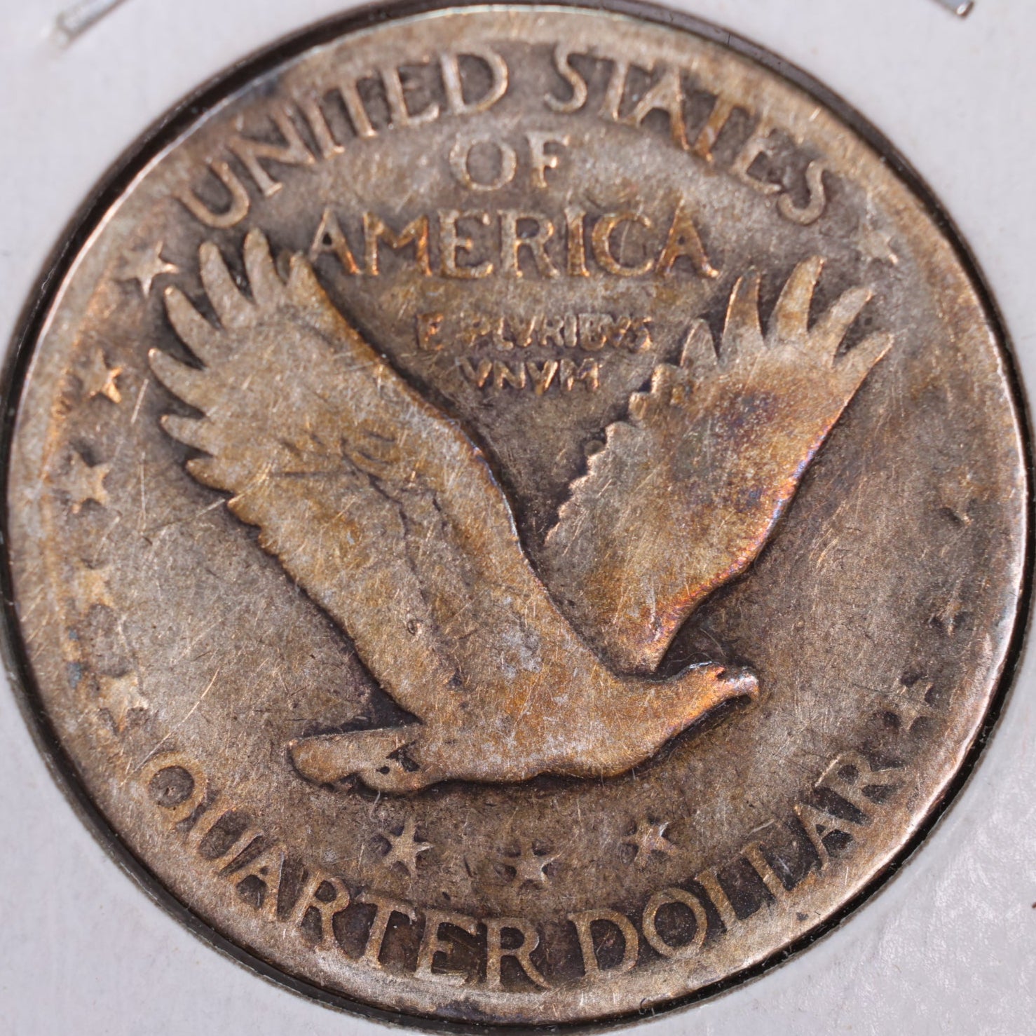 1925 Standing Liberty Quarter, Very Good Circulated Coin, Store #QR0093